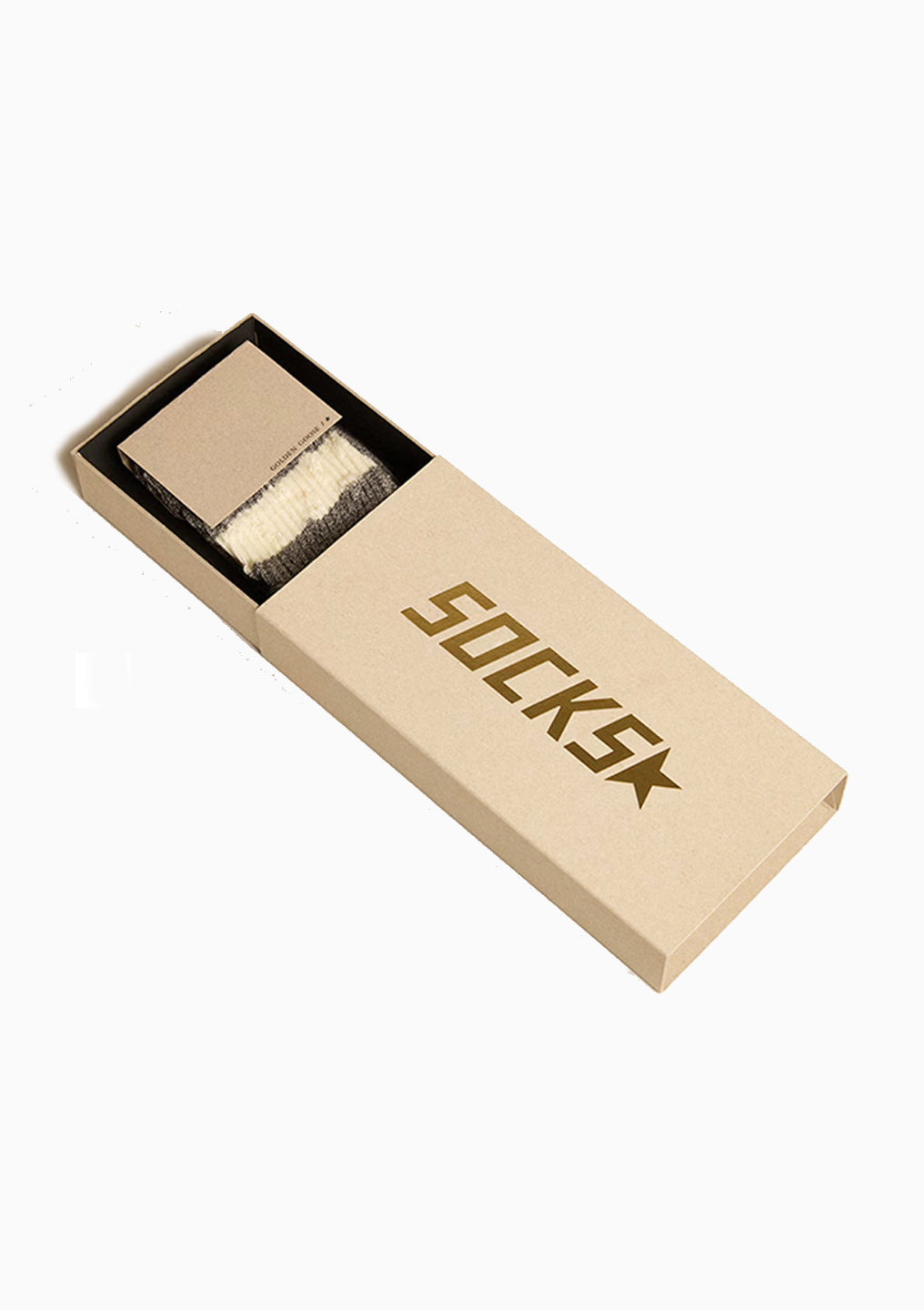 Distressed Details Stripe Socks, Grey Melange | White/Green