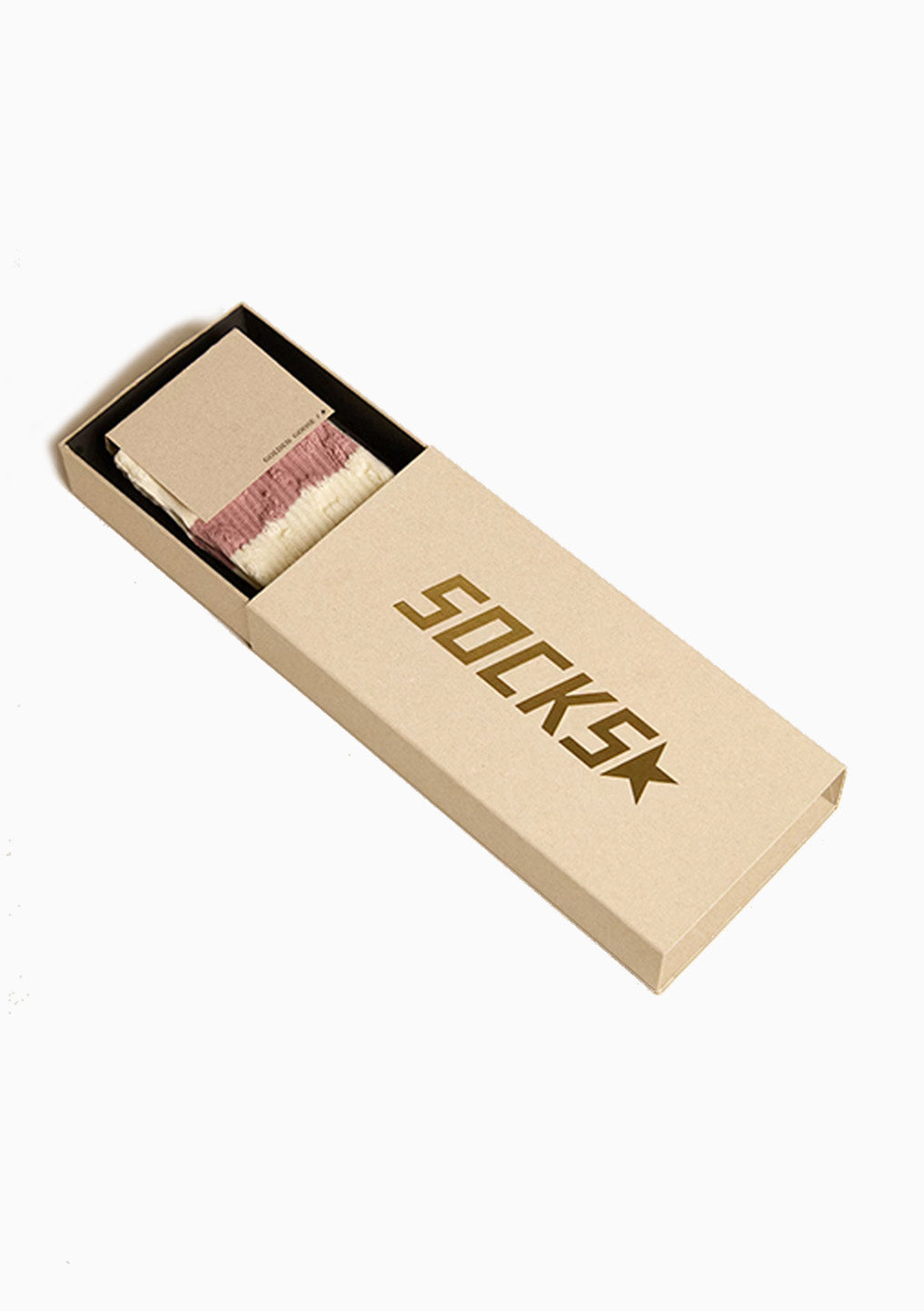 Distressed Details Stripe Socks, White | Multi