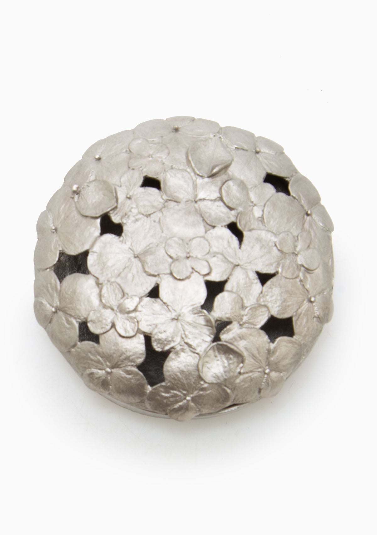 Hydrangea Box | Pewter