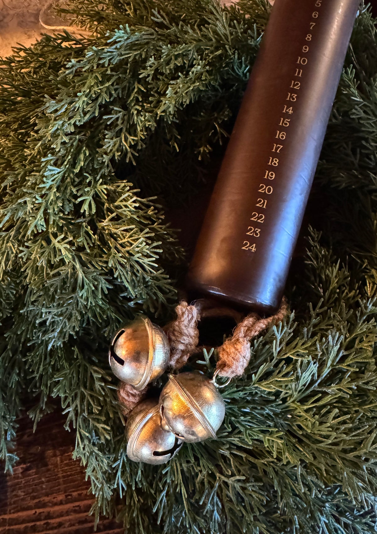 Pillar Calendar Candle | Hazelnut