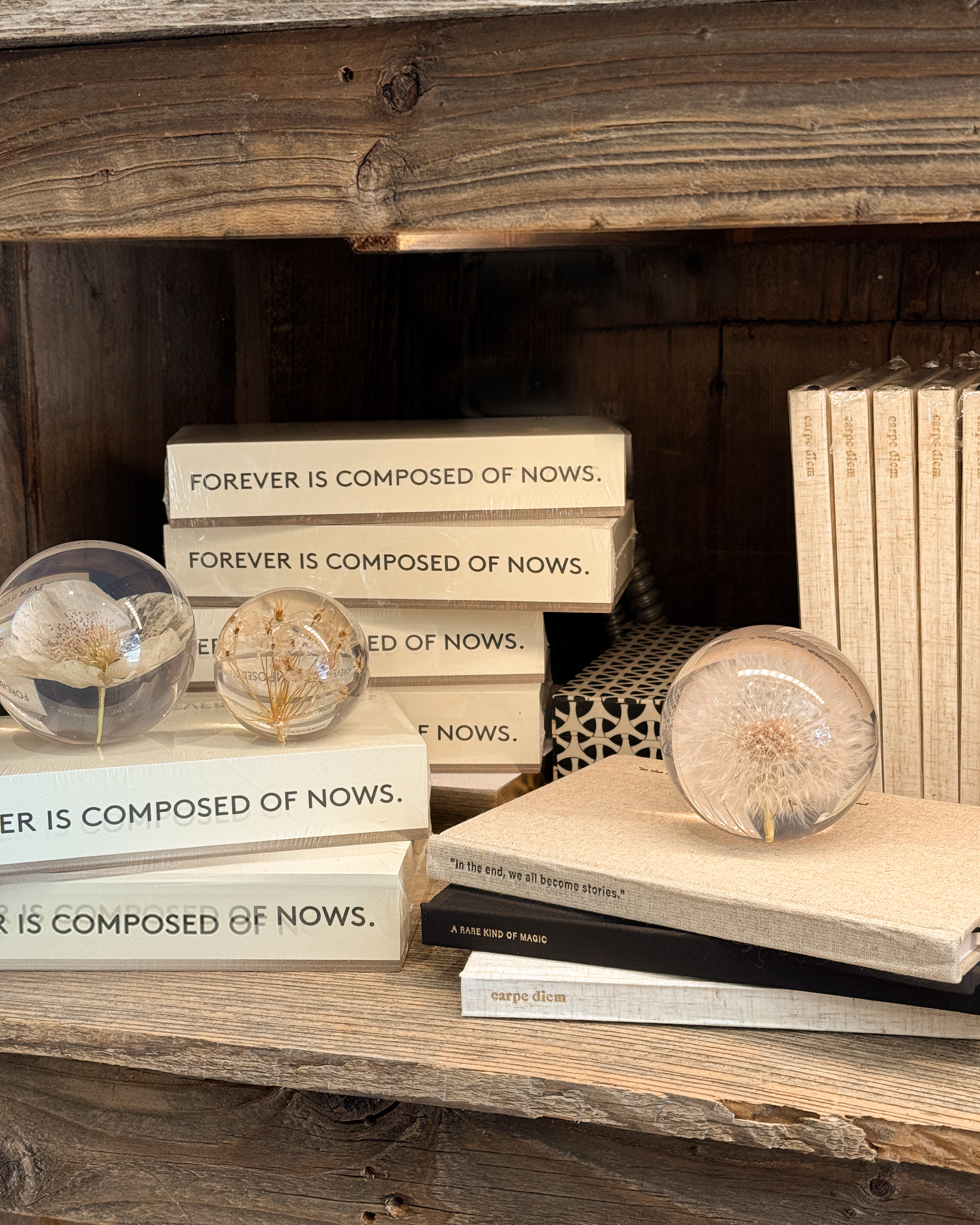 Artist & Writer Quote Notepad | Forever Is Composed of Nows