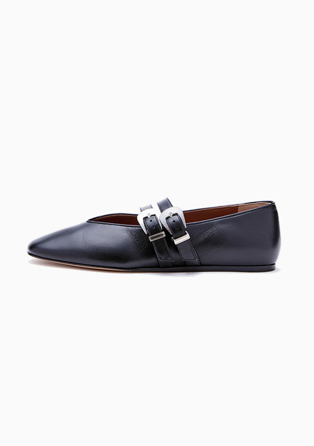 LE MONDE BERYL Claudia Slipper Black Leather