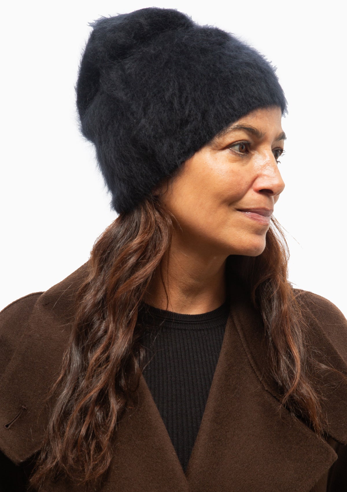 Brushed Beanie | Black Brushed