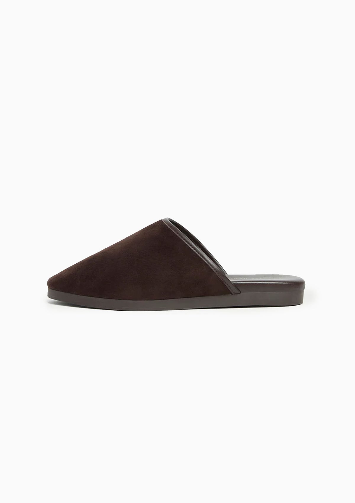 Roni Sandal | Brown Suede