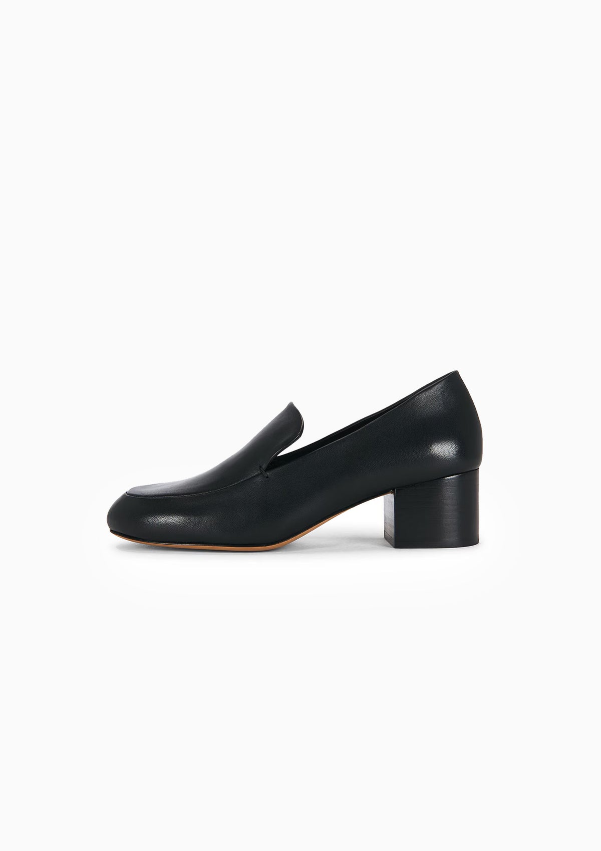 Wren Heeled Loafer | Black