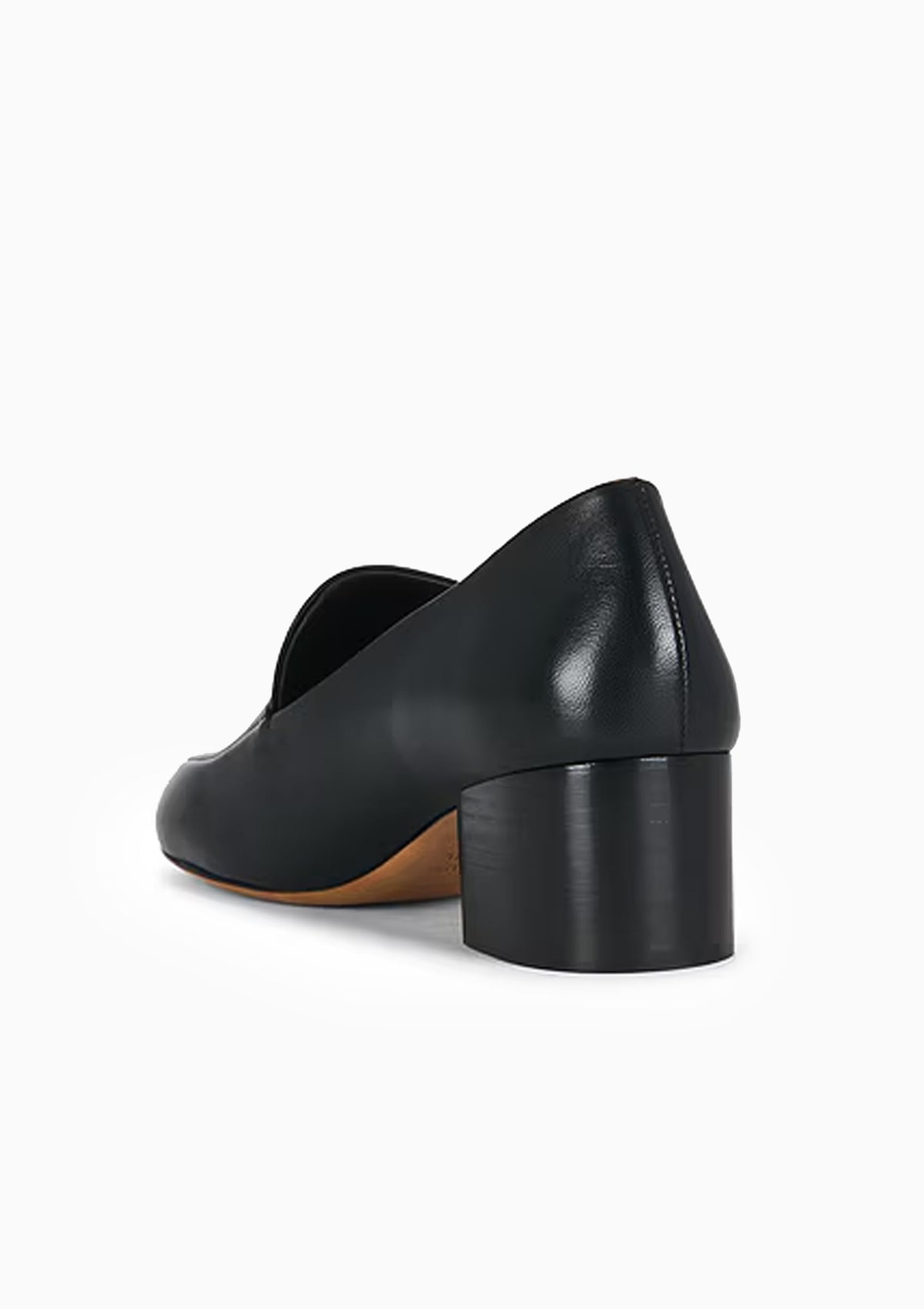 Wren Heeled Loafer | Black