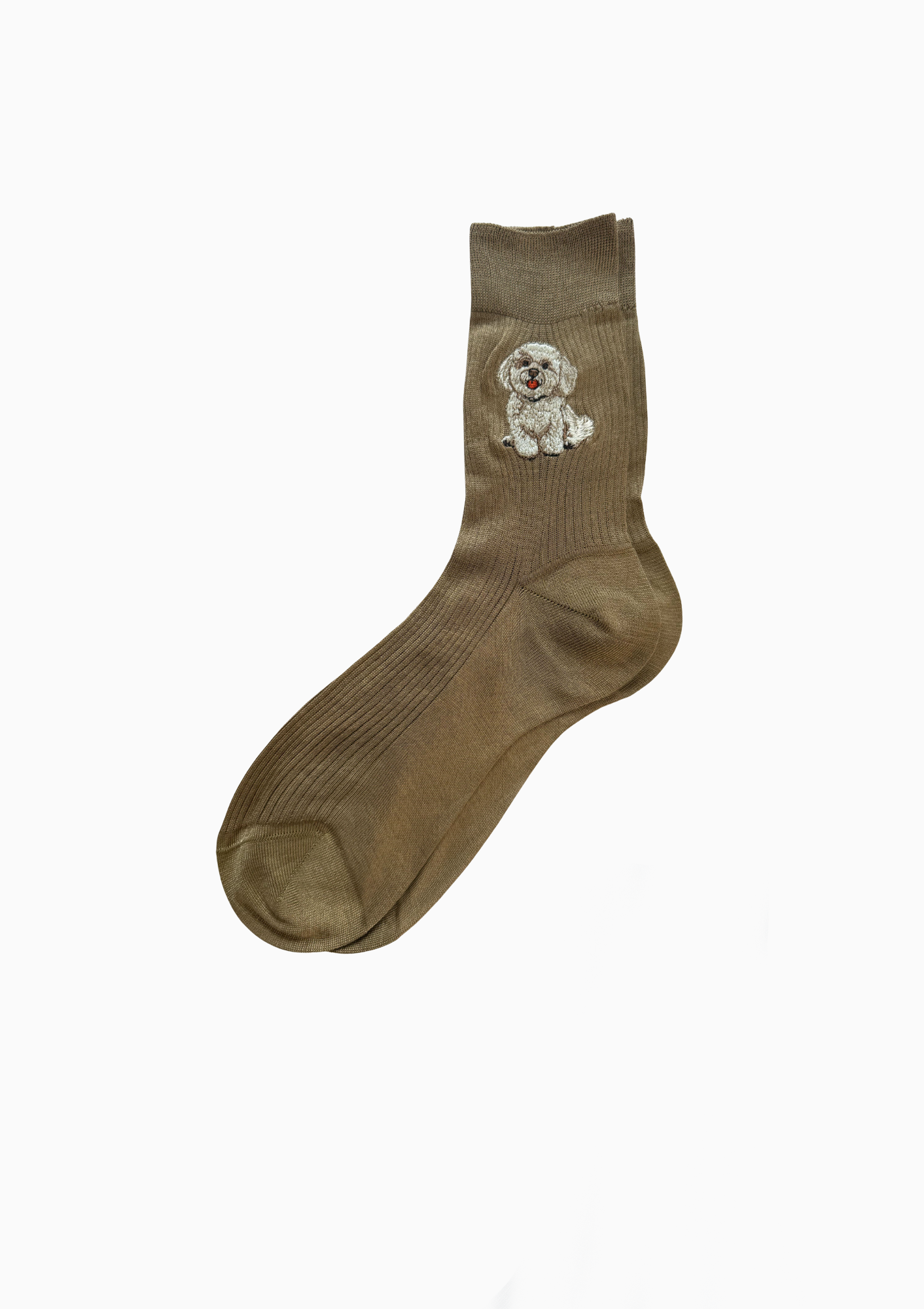Toy Dog Socks | Nocciola