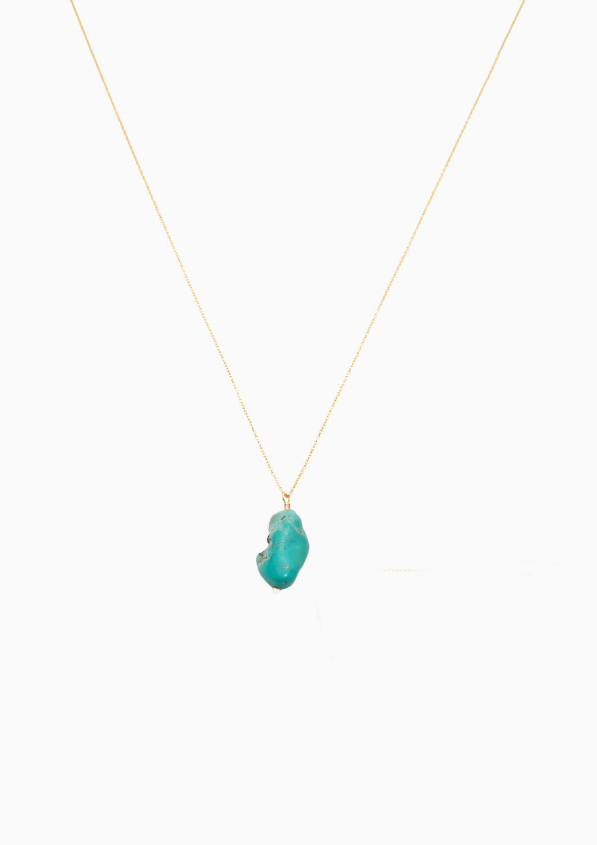 Turquoise Drop 28" Necklace