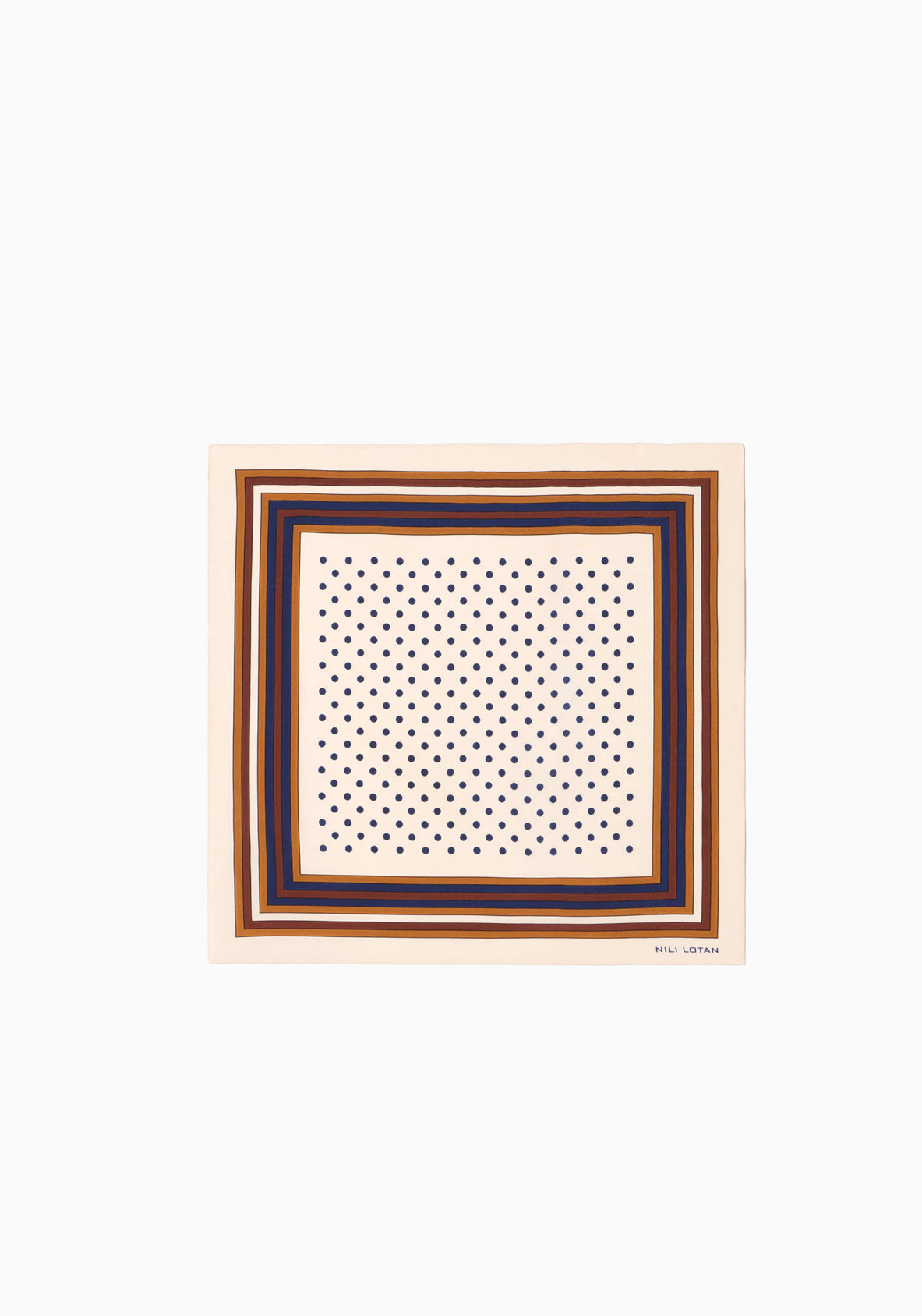 Vintage Polka Dot Silk Scarf | Vintage Polka Dot