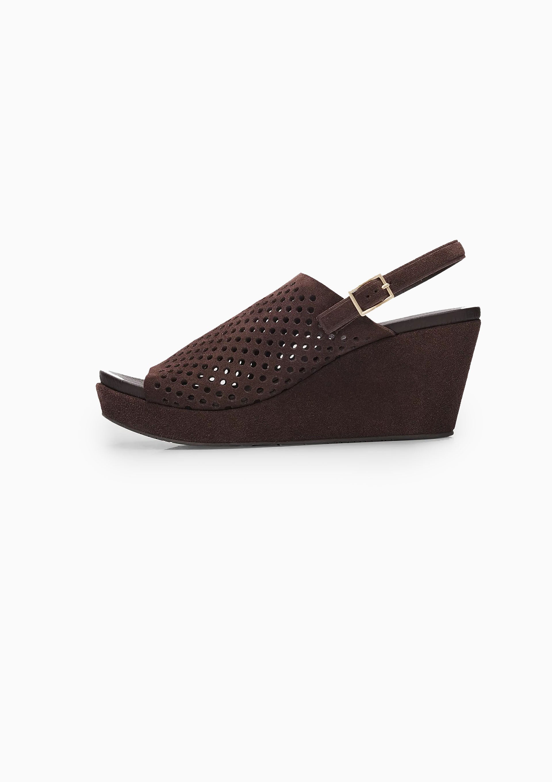 Alvara Wedge | Brown Castoro