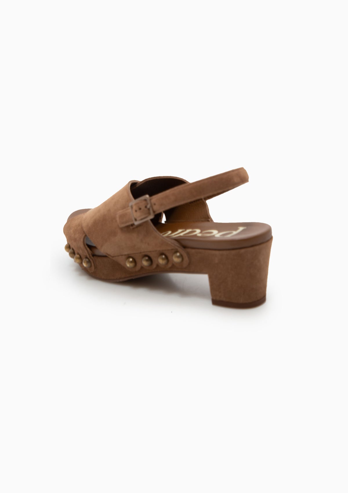 Nekane Midi Clog | Hazelnut Castoro