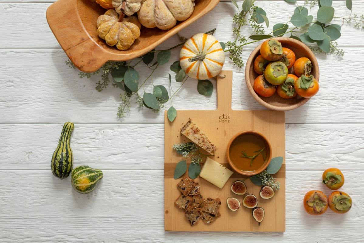 Square Pine Charcuterie Board | Small