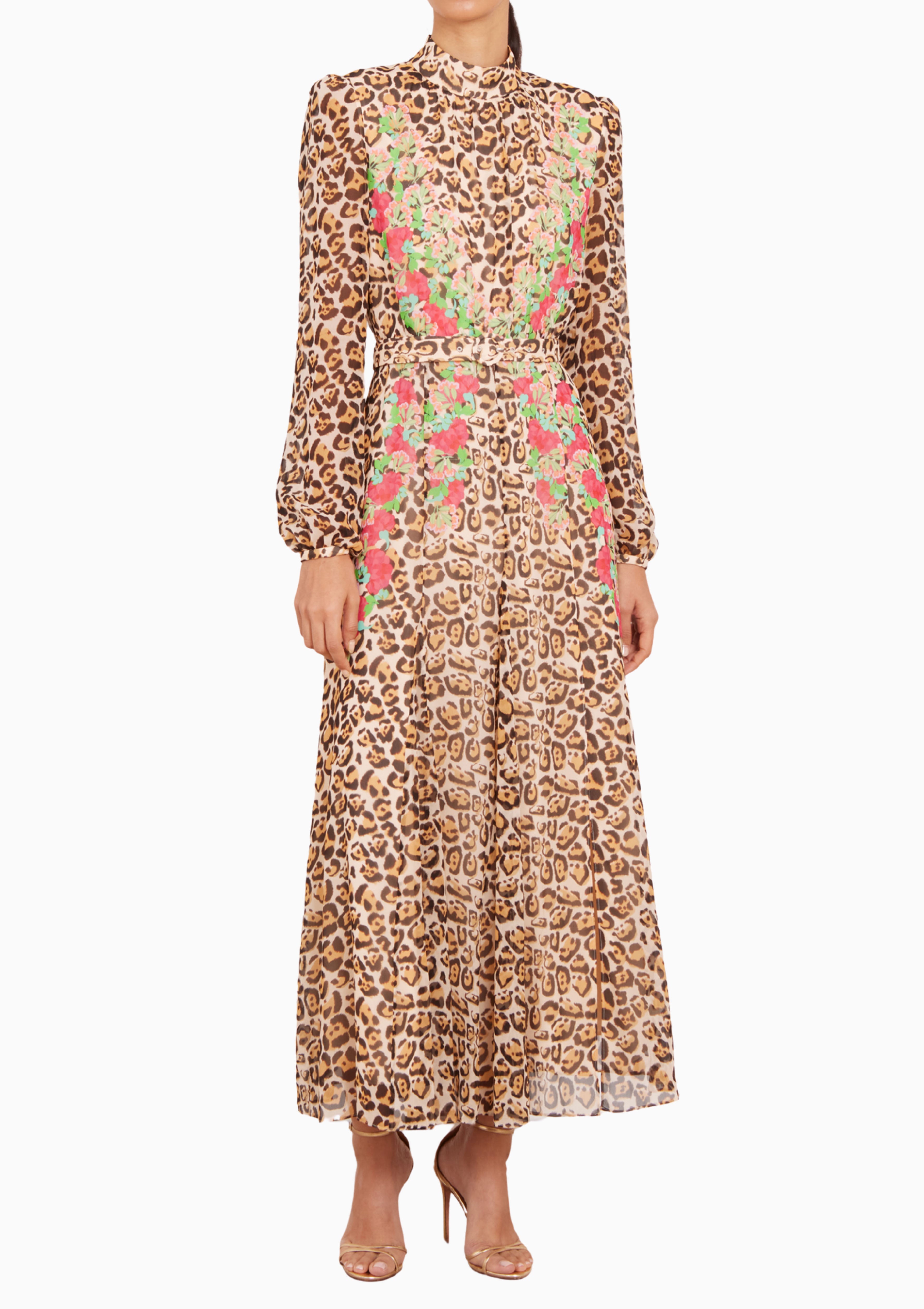 Jacqui D Dress | Leopard Adorning