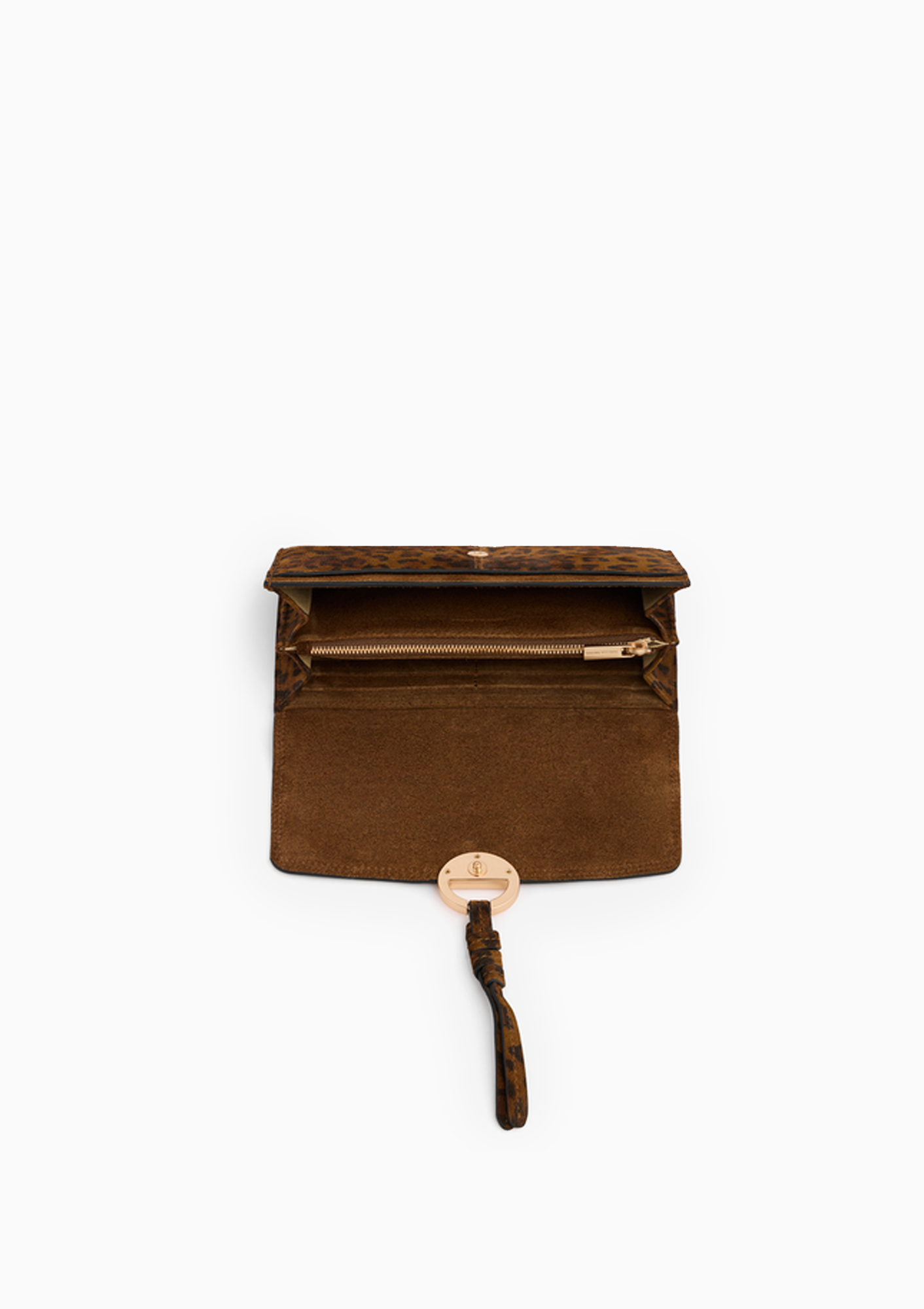 Leopard Wallet | Fauve