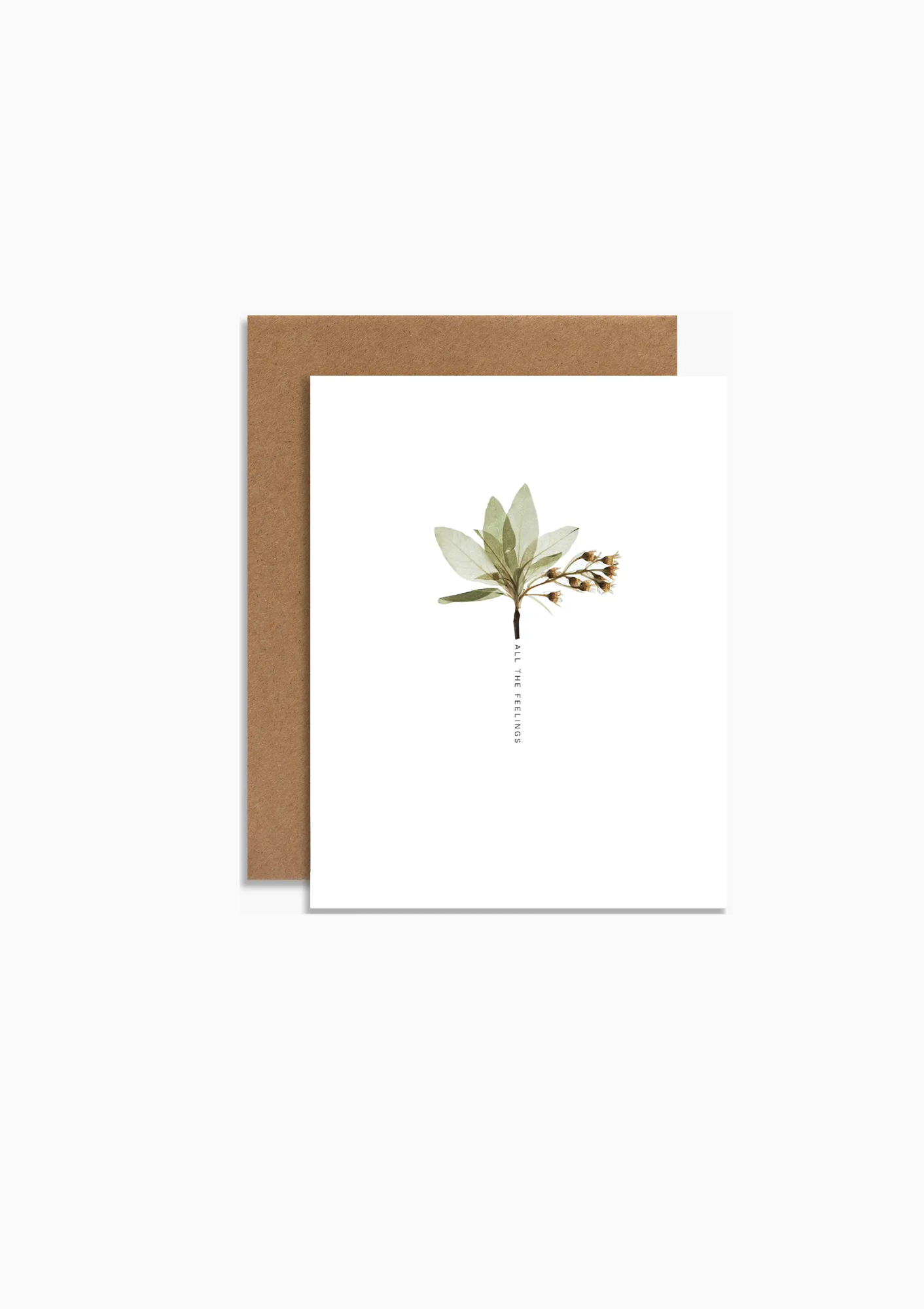All the Feelings Botanical Love Anniversary Greeting Card