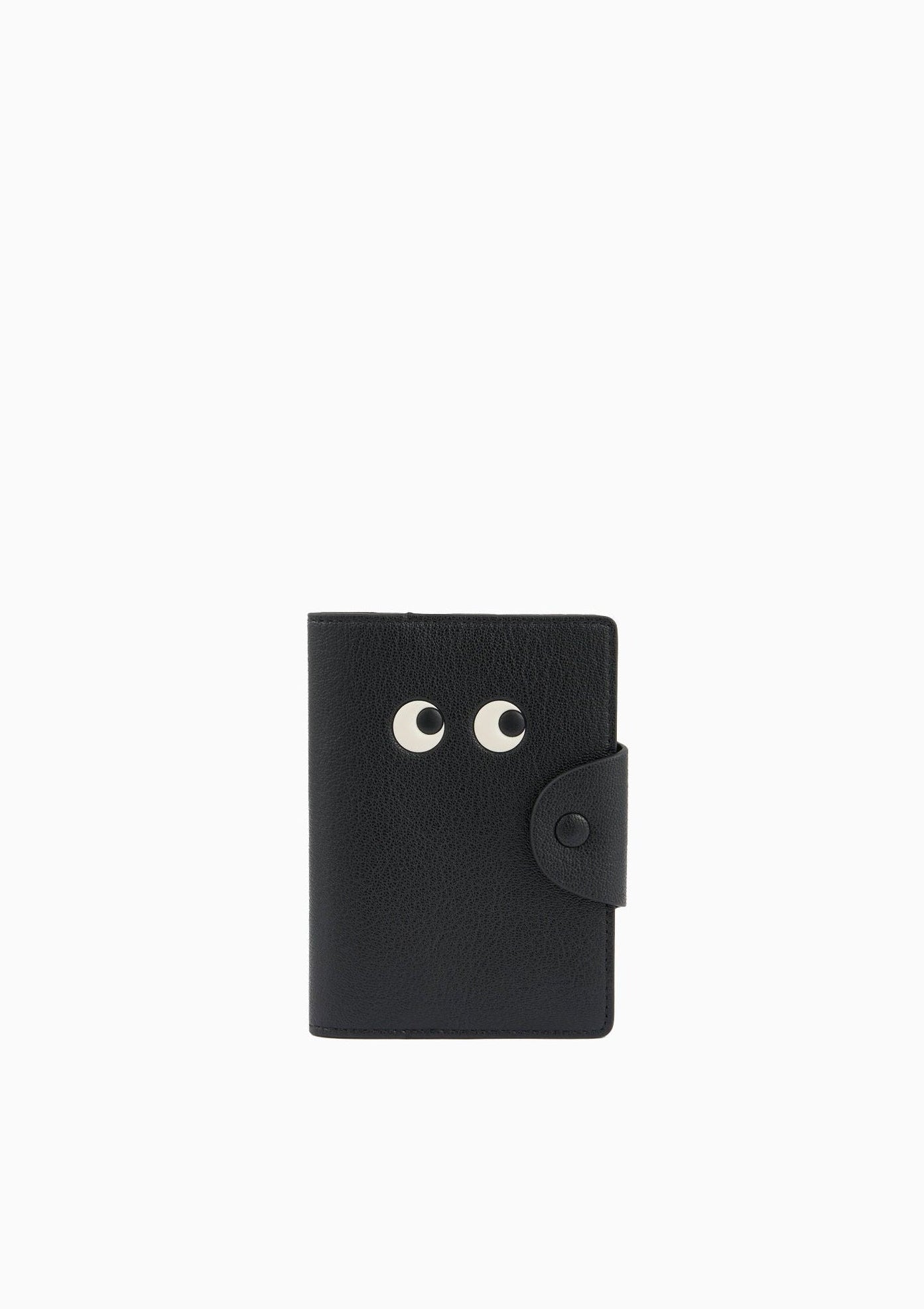 Eyes Passport Case Capra | Black
