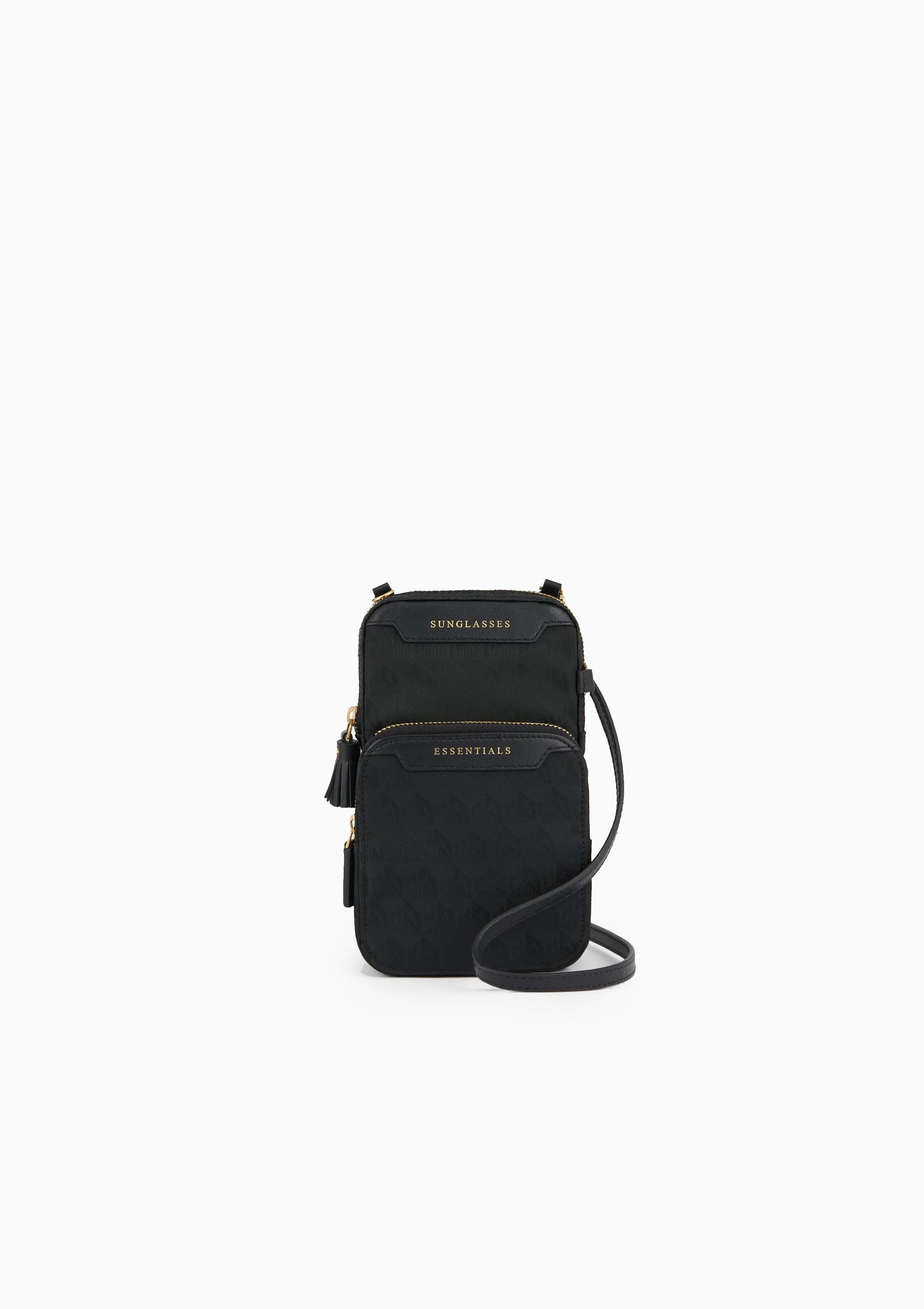 Jacquard Essentials Crossbody | Black