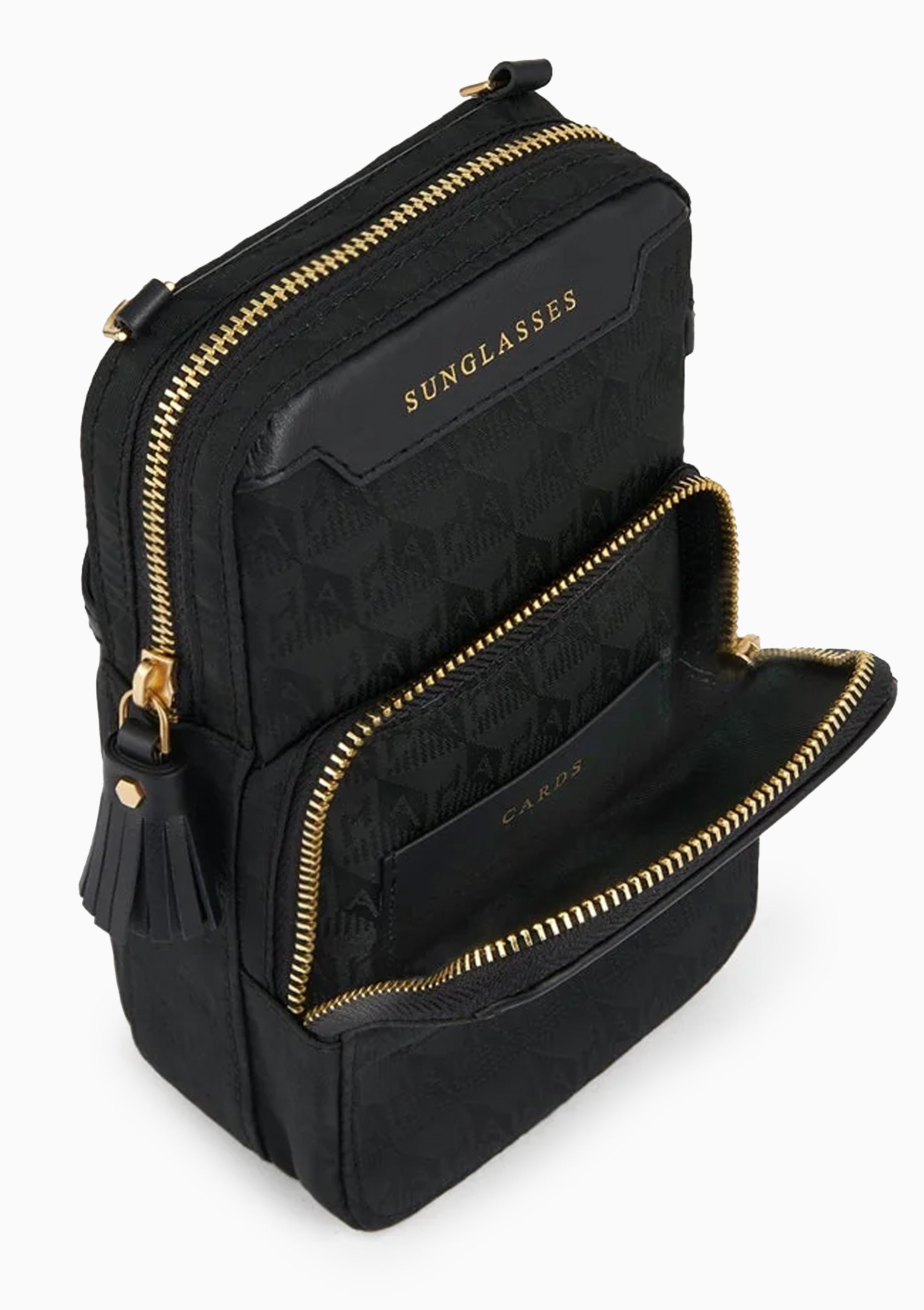 Jacquard Essentials Crossbody | Black