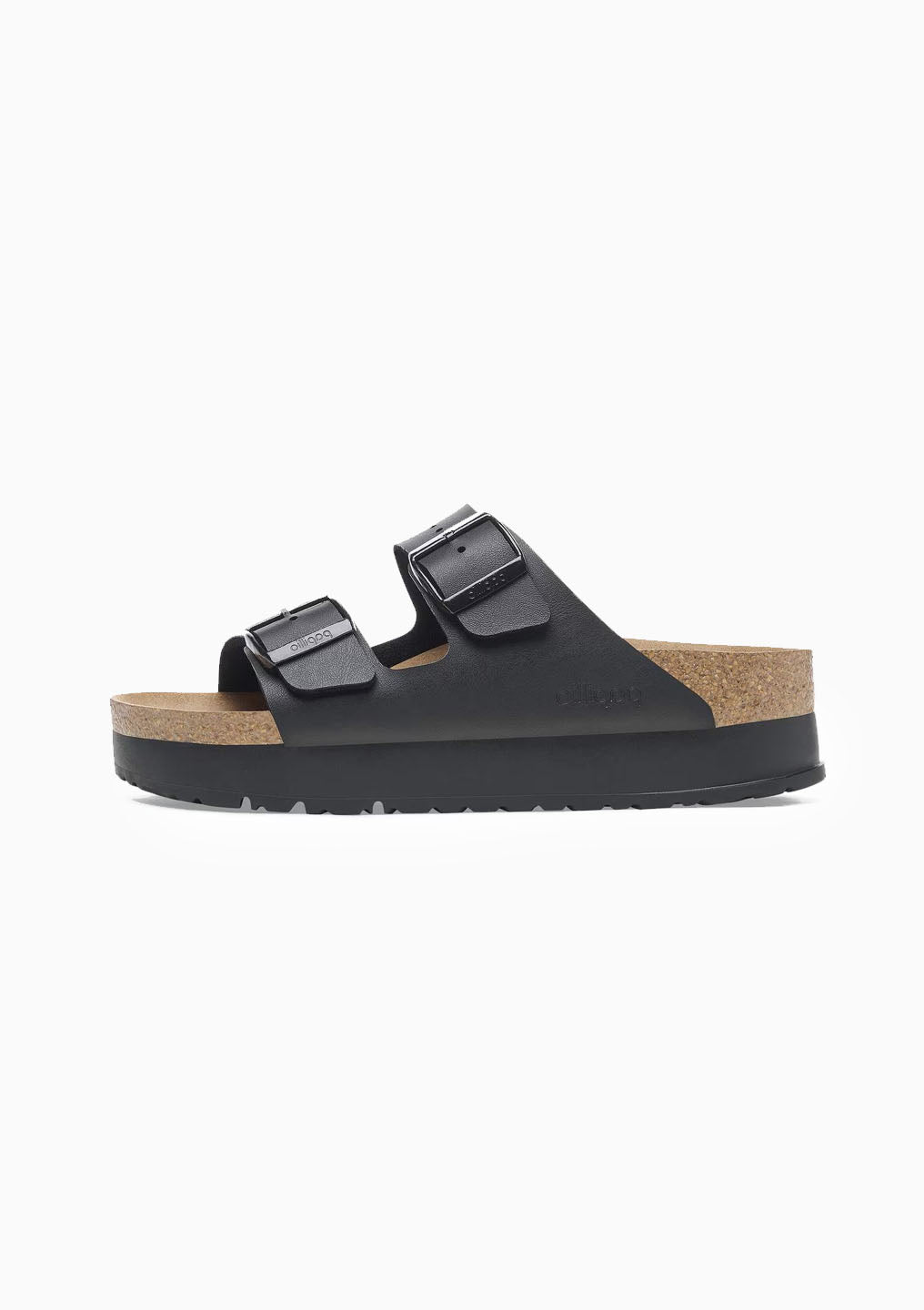 Arizona Flex Platform Birko-Flor Sandal | Black
