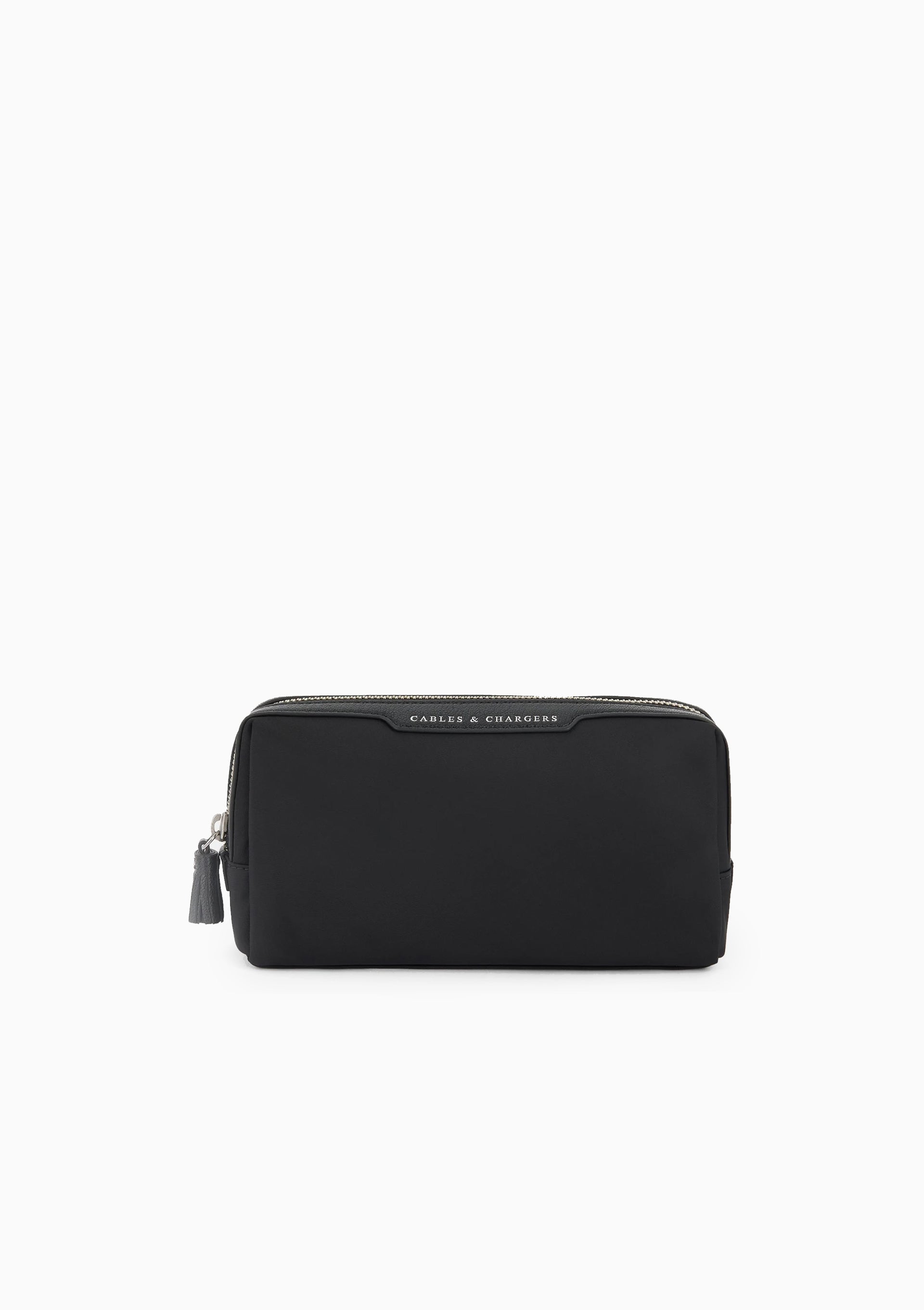 Cables & Chargers Pouch Econyl Regenerated Nylon | Black