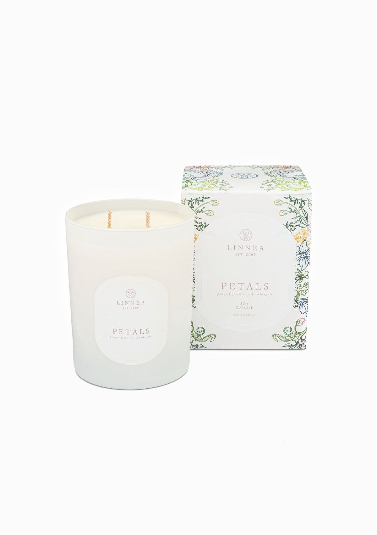 Petals Double Wick Candle