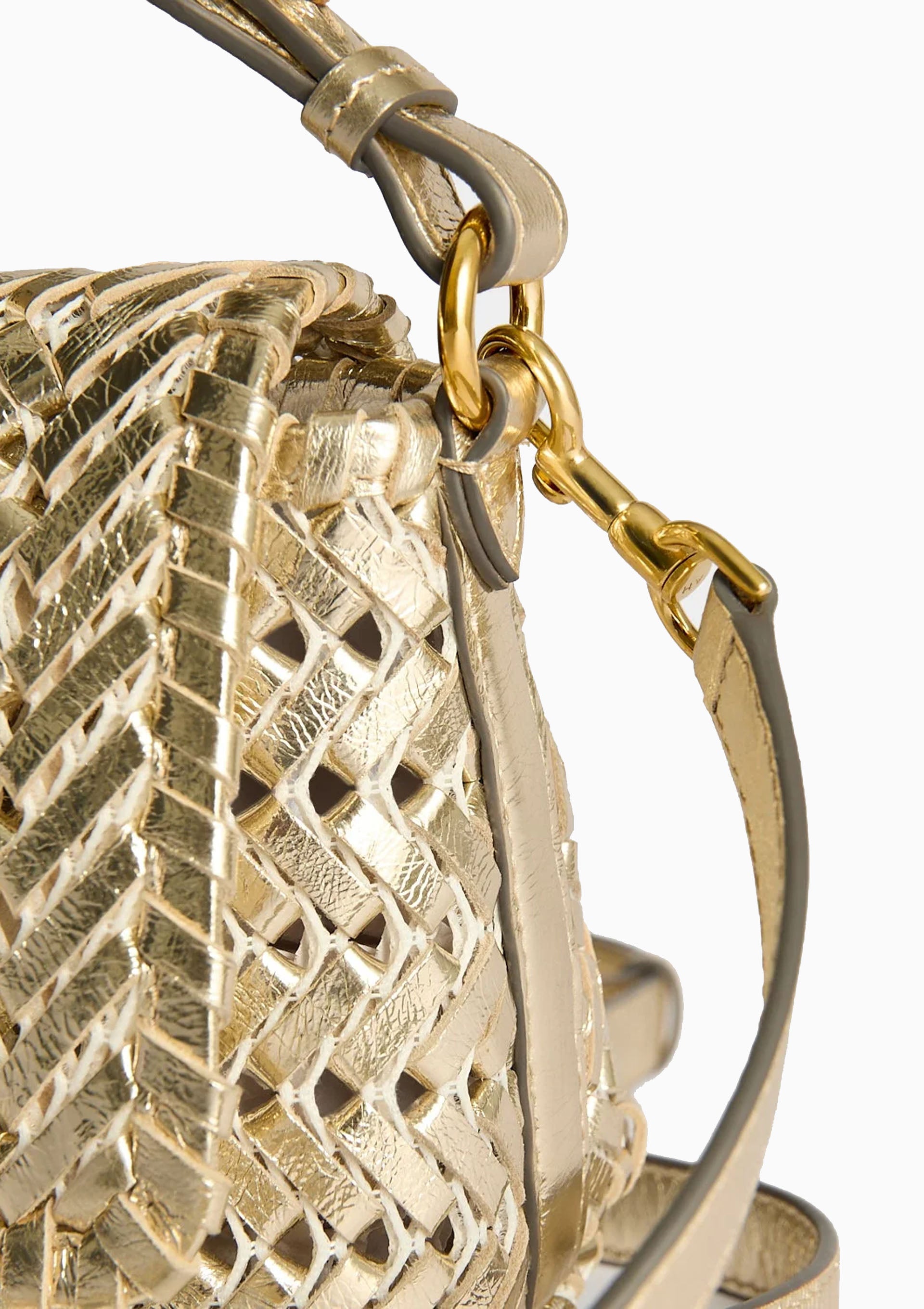 Neeson Crossbody | Platino Gold