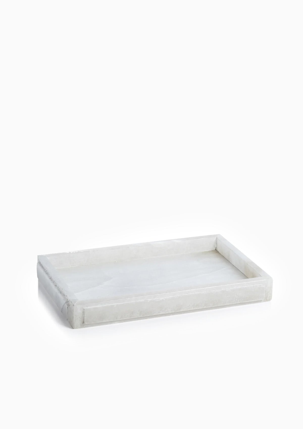 Cote D'Azur Alabaster Vanity Tray 11"