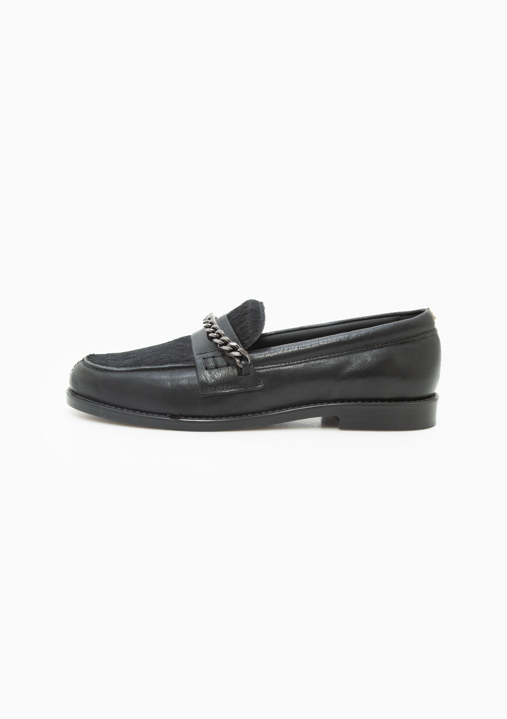 Golden Goose | Jerry Leather Horsy Upper Loafer | Black display picture 2
