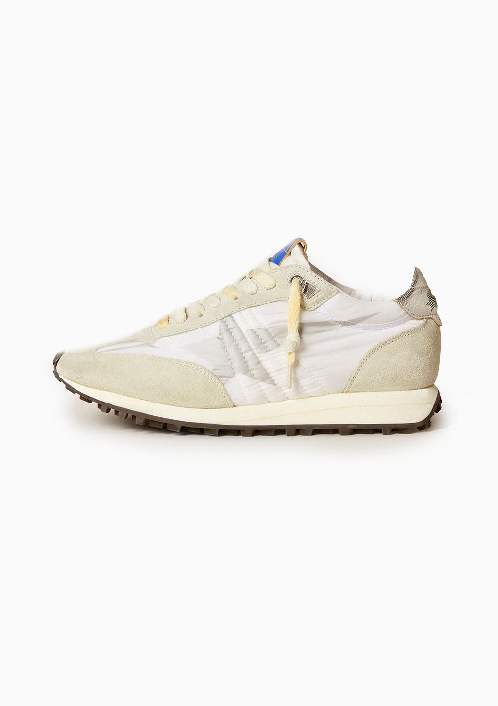 Golden Goose Marathon Sneaker Nylon Upper Printed Star White