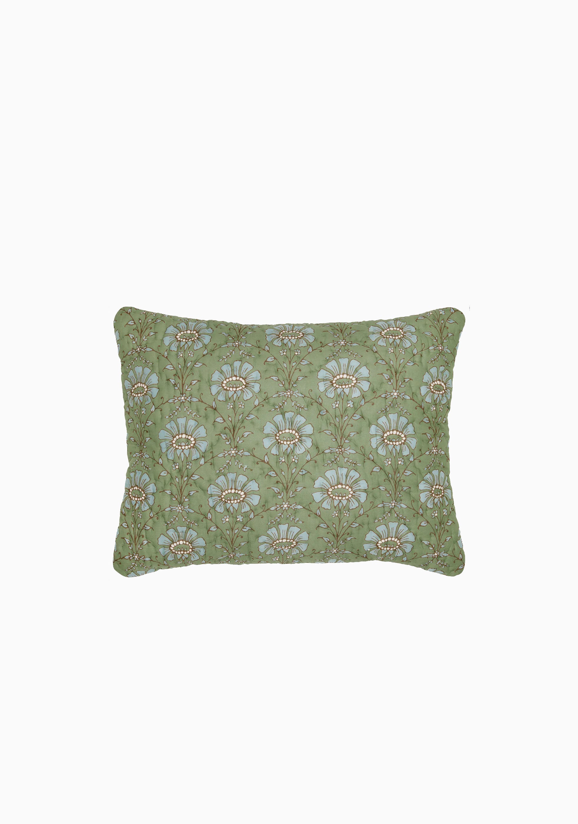 Jeeva Coverlet King Sham | Sage