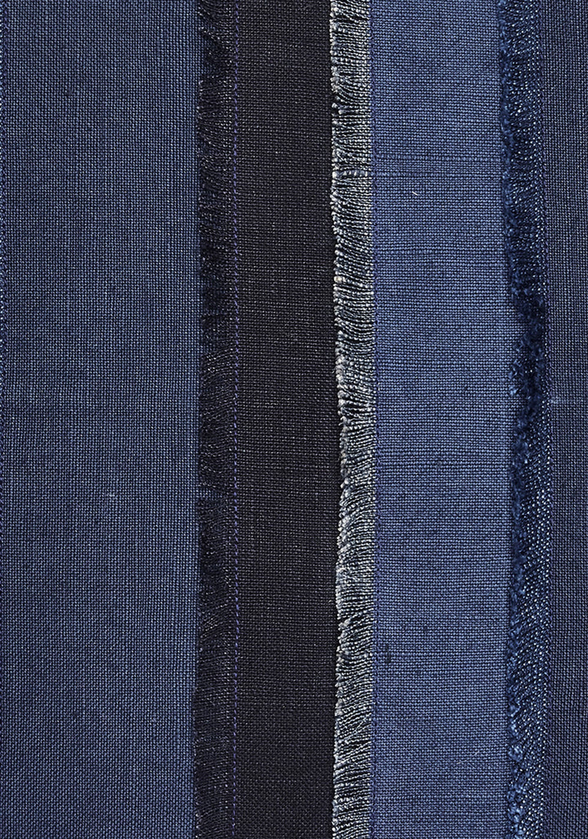 Fringed Indigo Decorative Cushion | 22"x22"