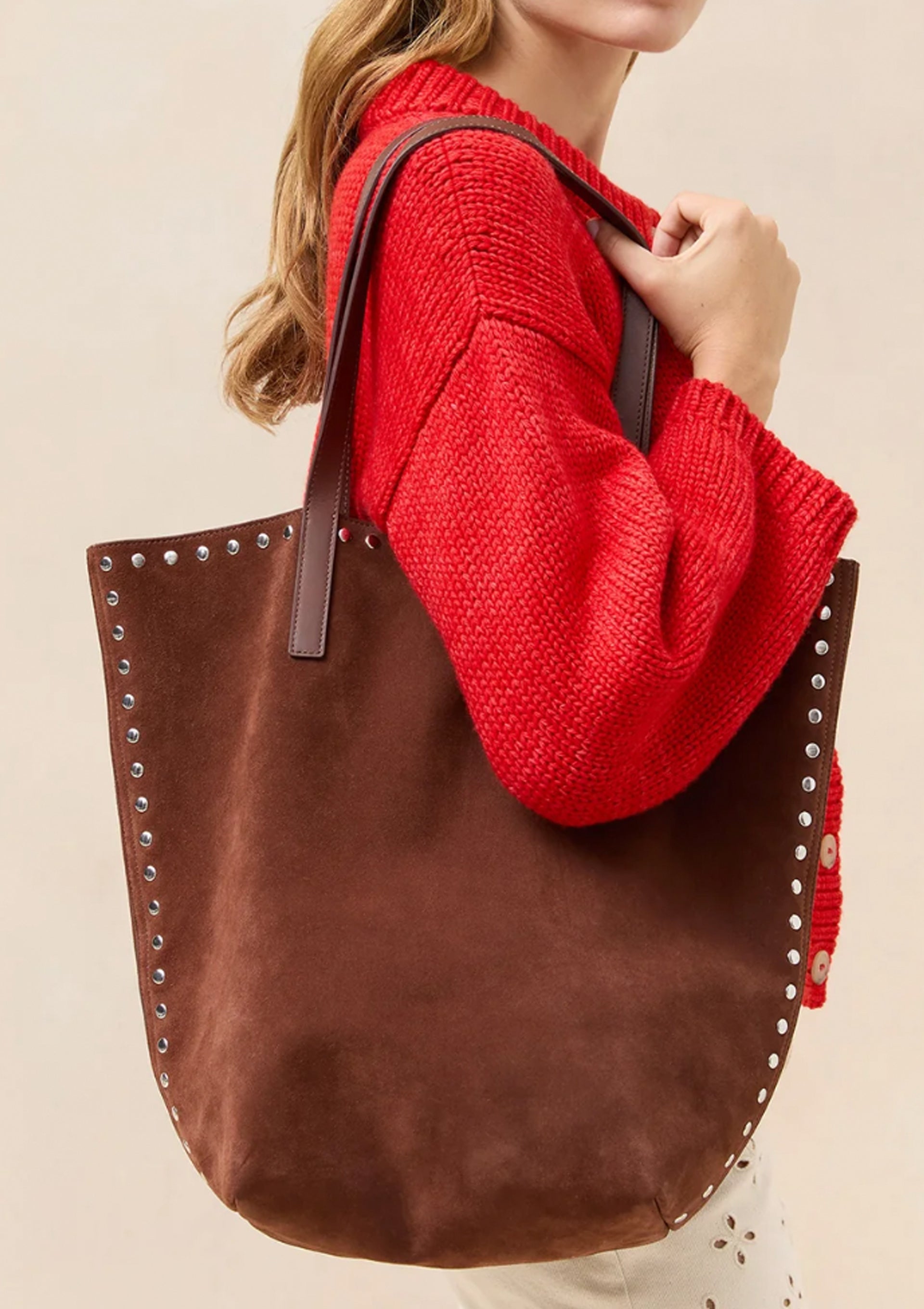 Walker Tote | Espresso/Silver