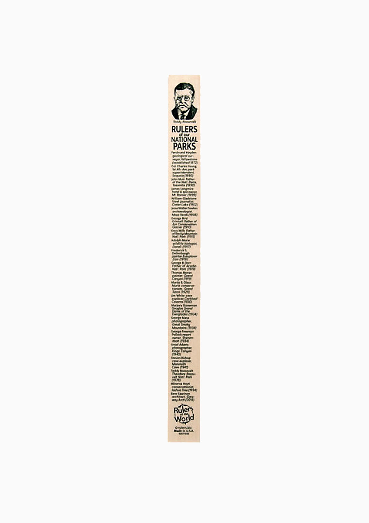 National Parks Ruler