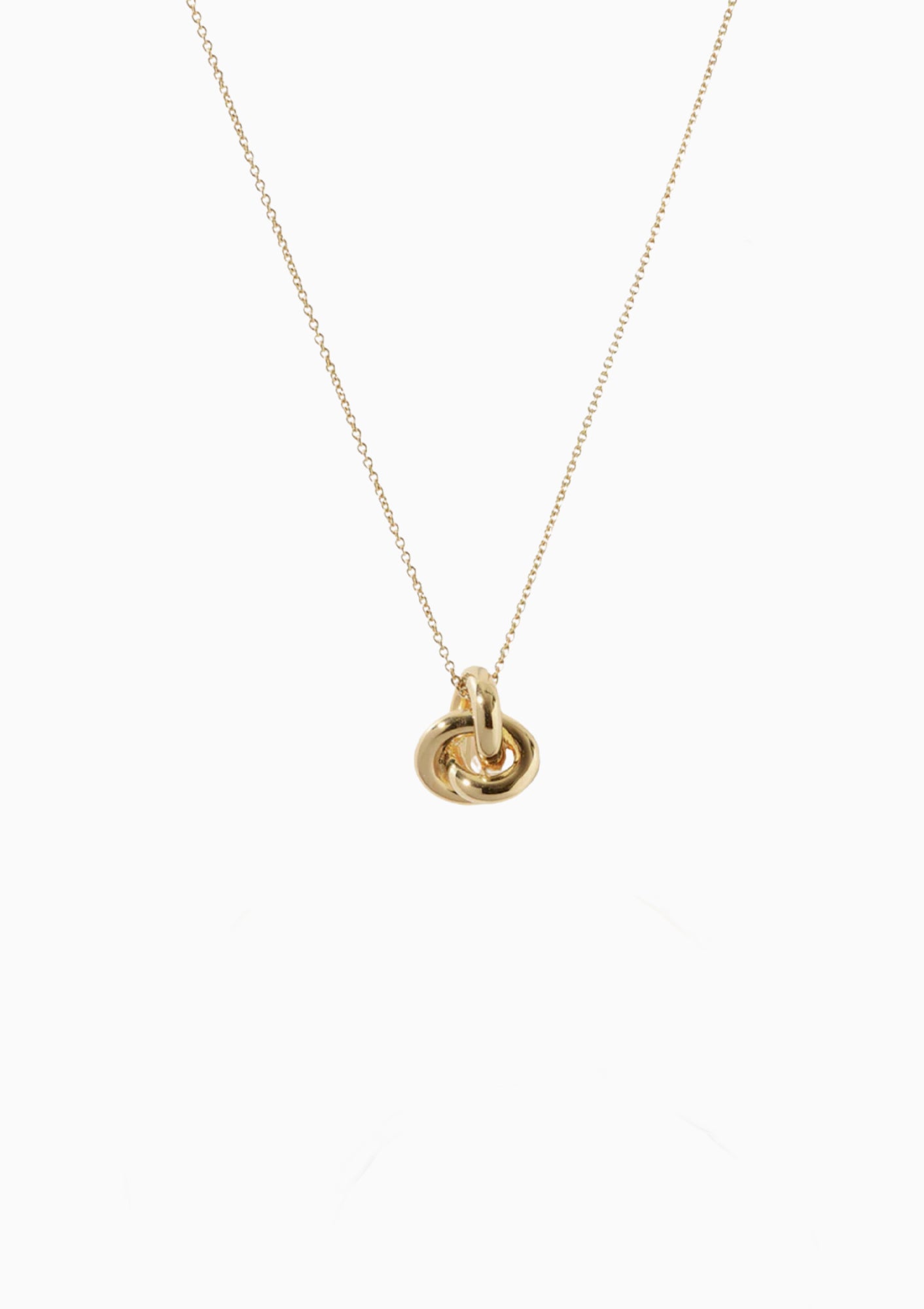 Knot Necklace | Gold