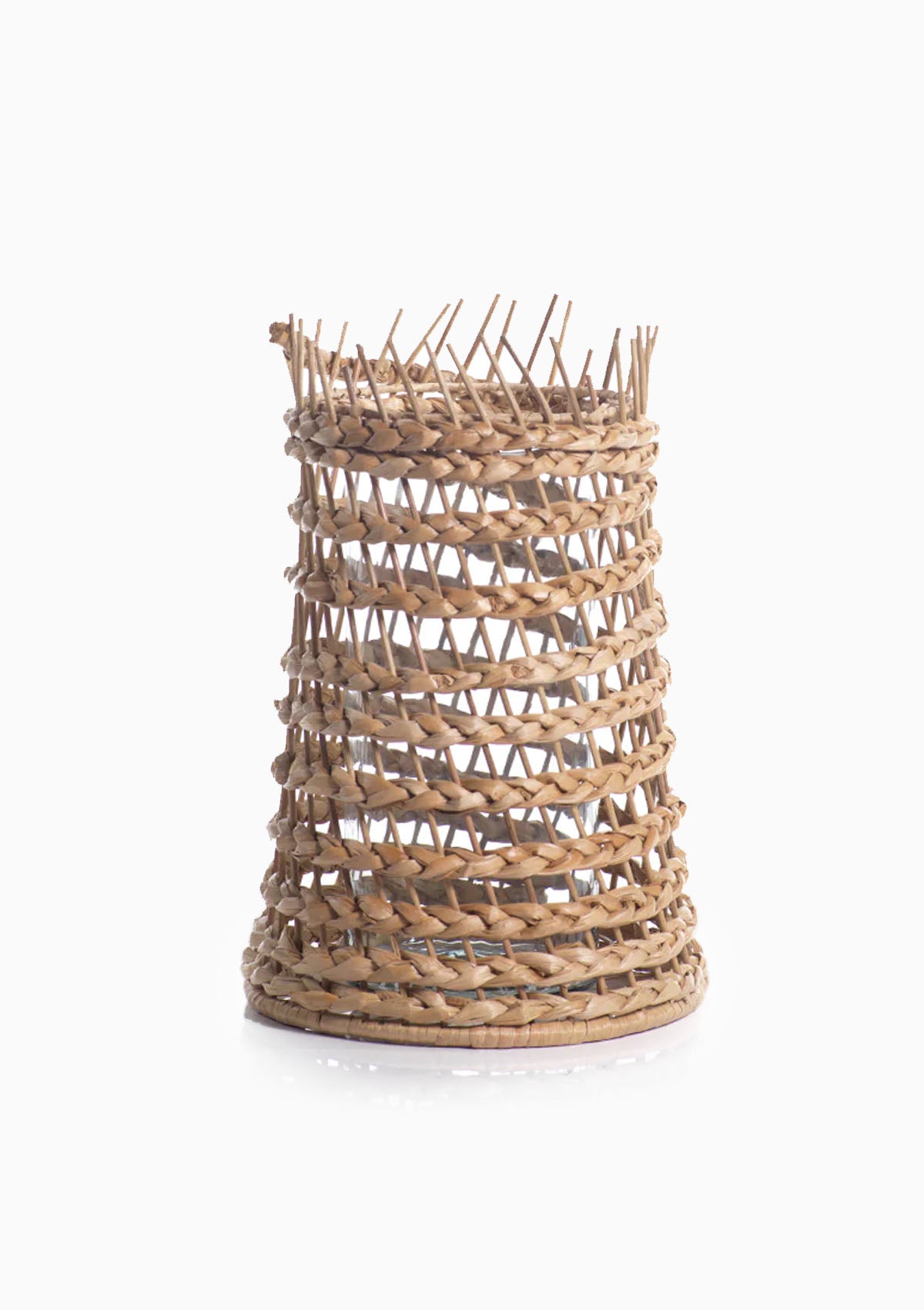 Puglia Seagrass Braided Hurricane | Natural