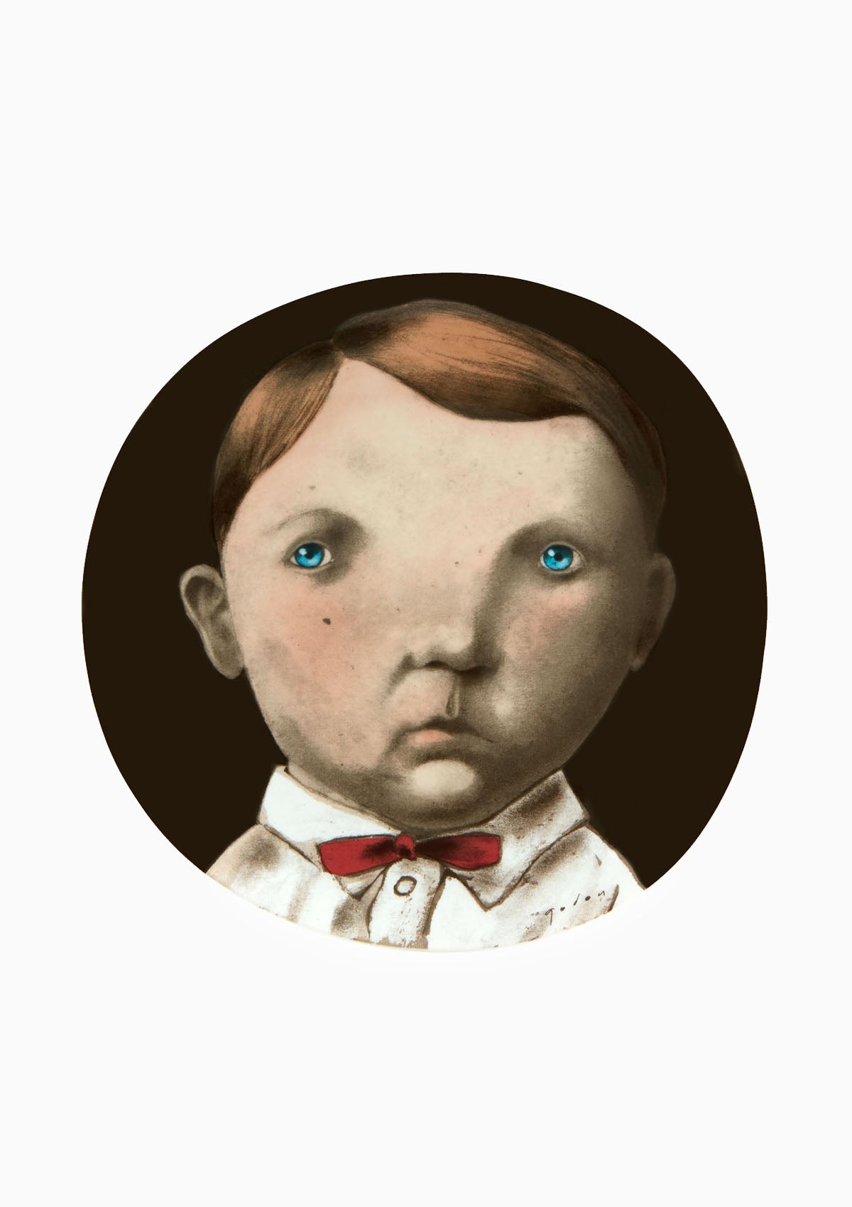Round Plate By Ingrid Godon | 1" x 10.8"