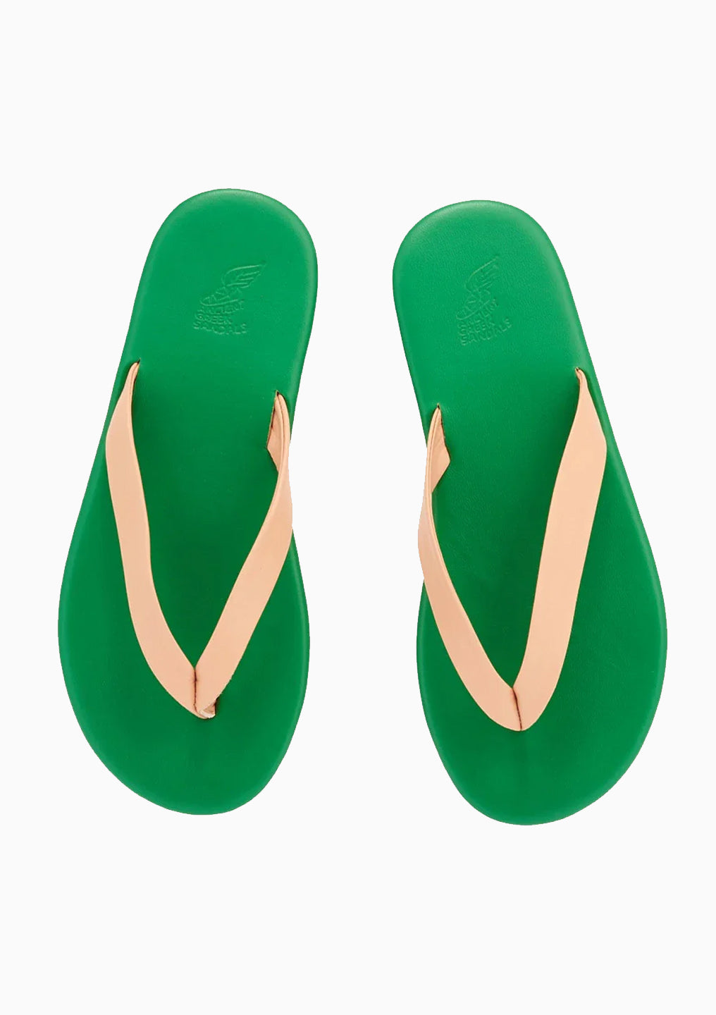 Saionara Sandal | Natural/Green