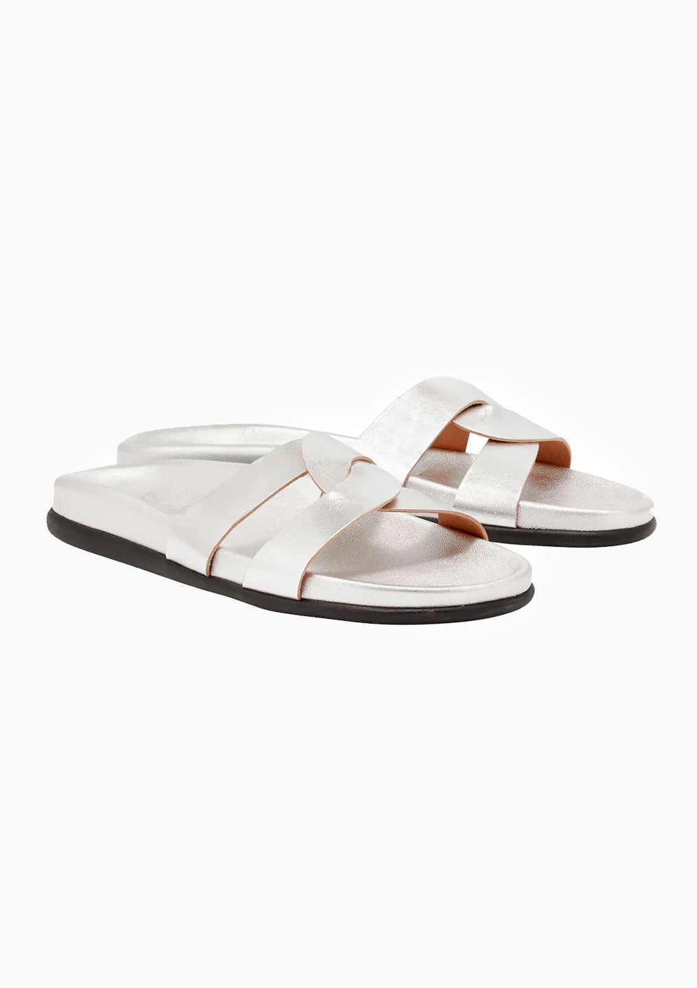 Desmos Footbed Sandal | Silver