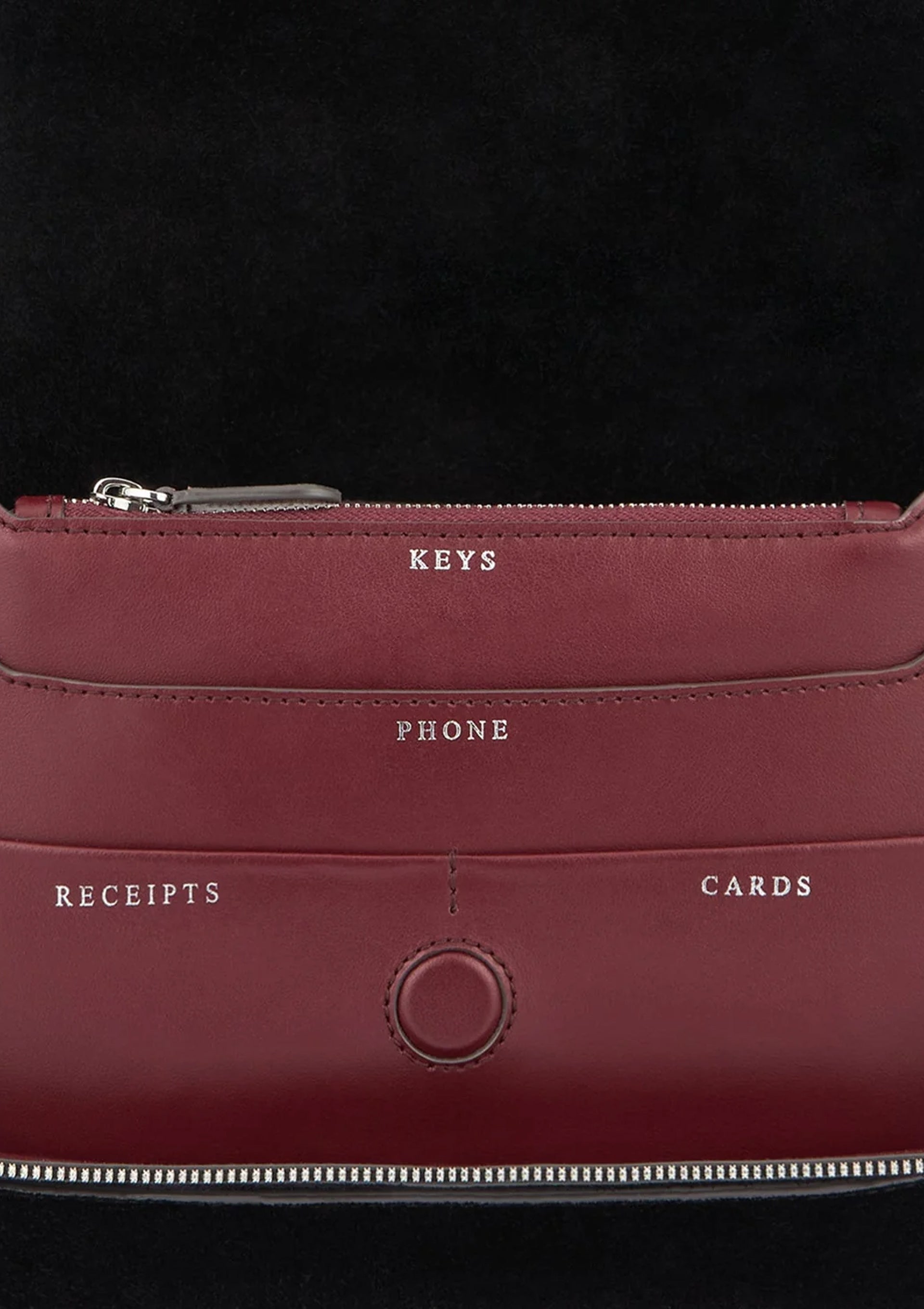 Vere New Shoulder Bag | Black Glossy