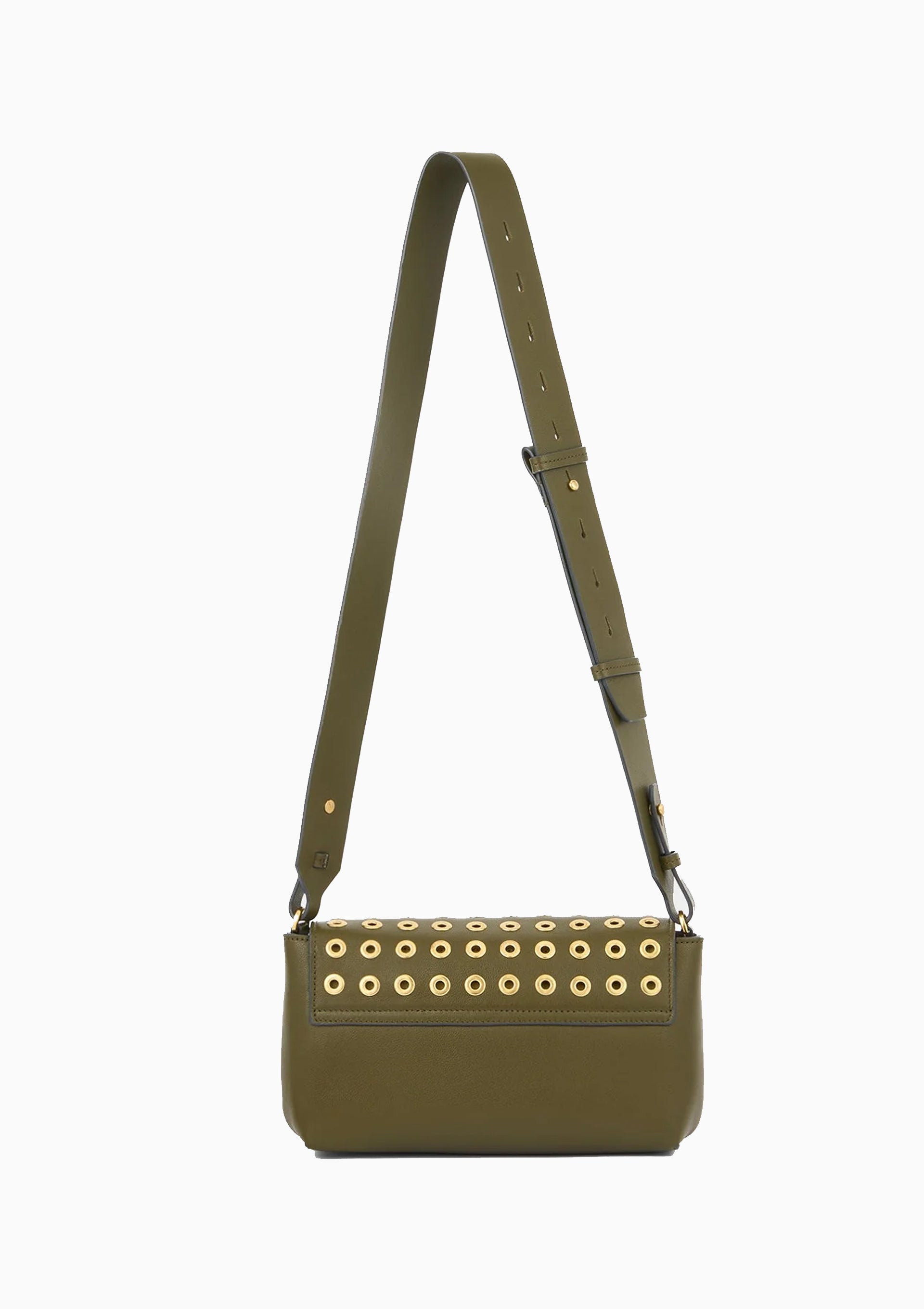 Mortimer Eyelet Crossbody | Bonsai Green