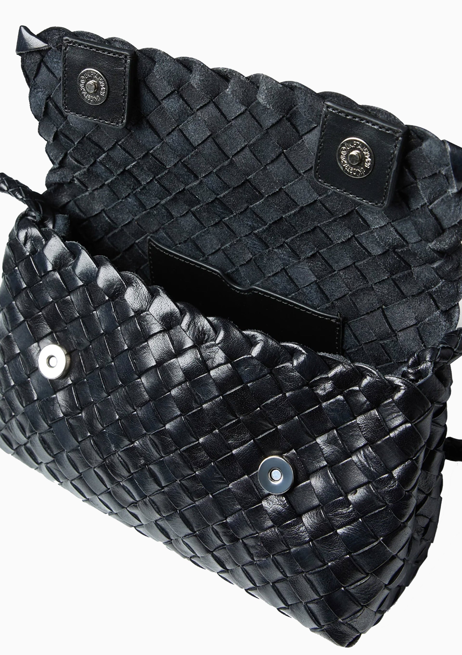 Vinnie Woven Crossbody | Black
