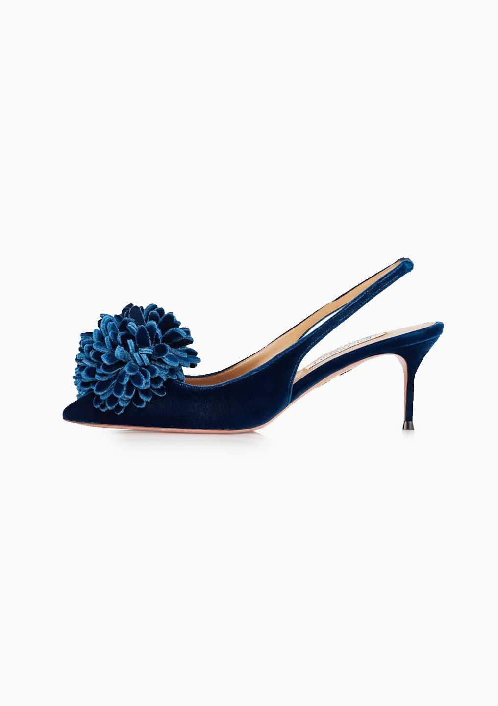 Aquazzura | Couturier Sling 65 | Paris Blue