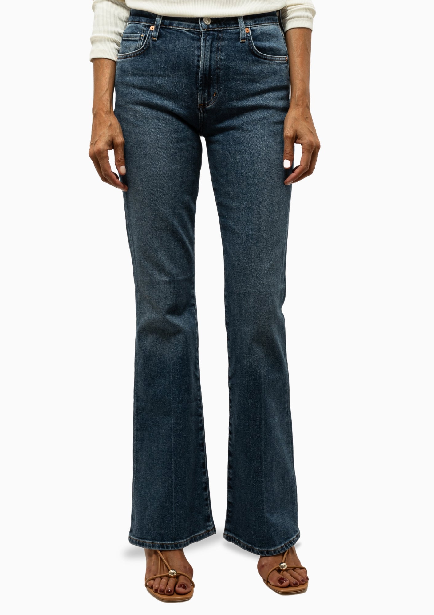 Lilah High Rise Bootcut 32.5" | Abalone
