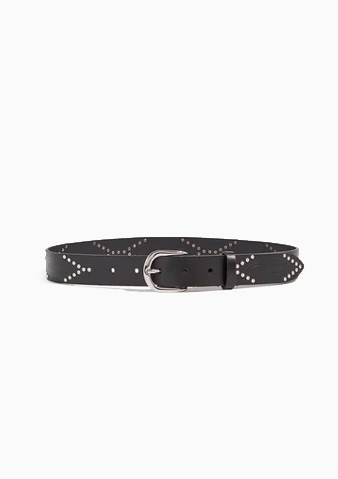 Telly Belt | Black/Silver