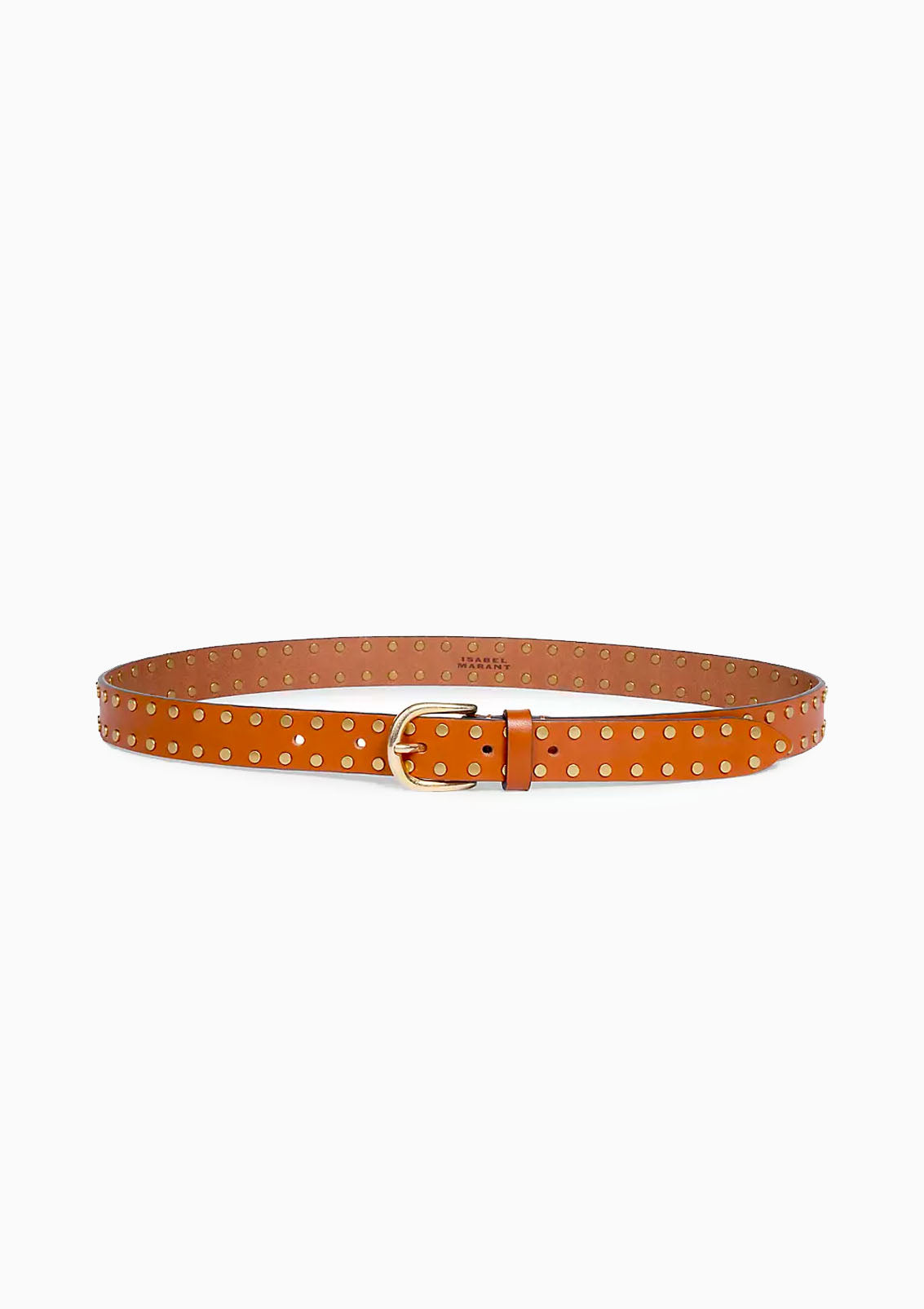 Isabel Marant Zalli studded leather belt. Isabel Marant Zalli Studded Leather Belt | Neiman Marcus main image 4