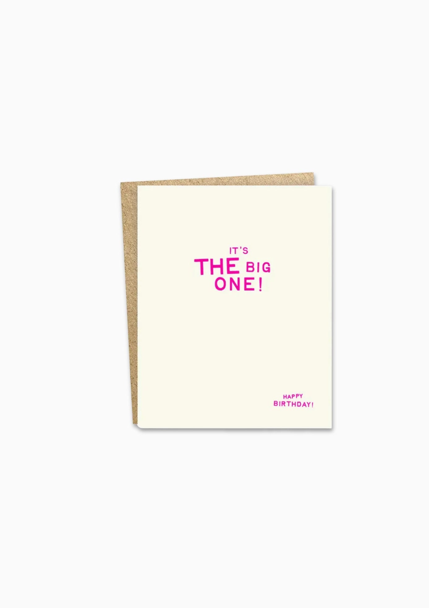 Big One Greeting Card