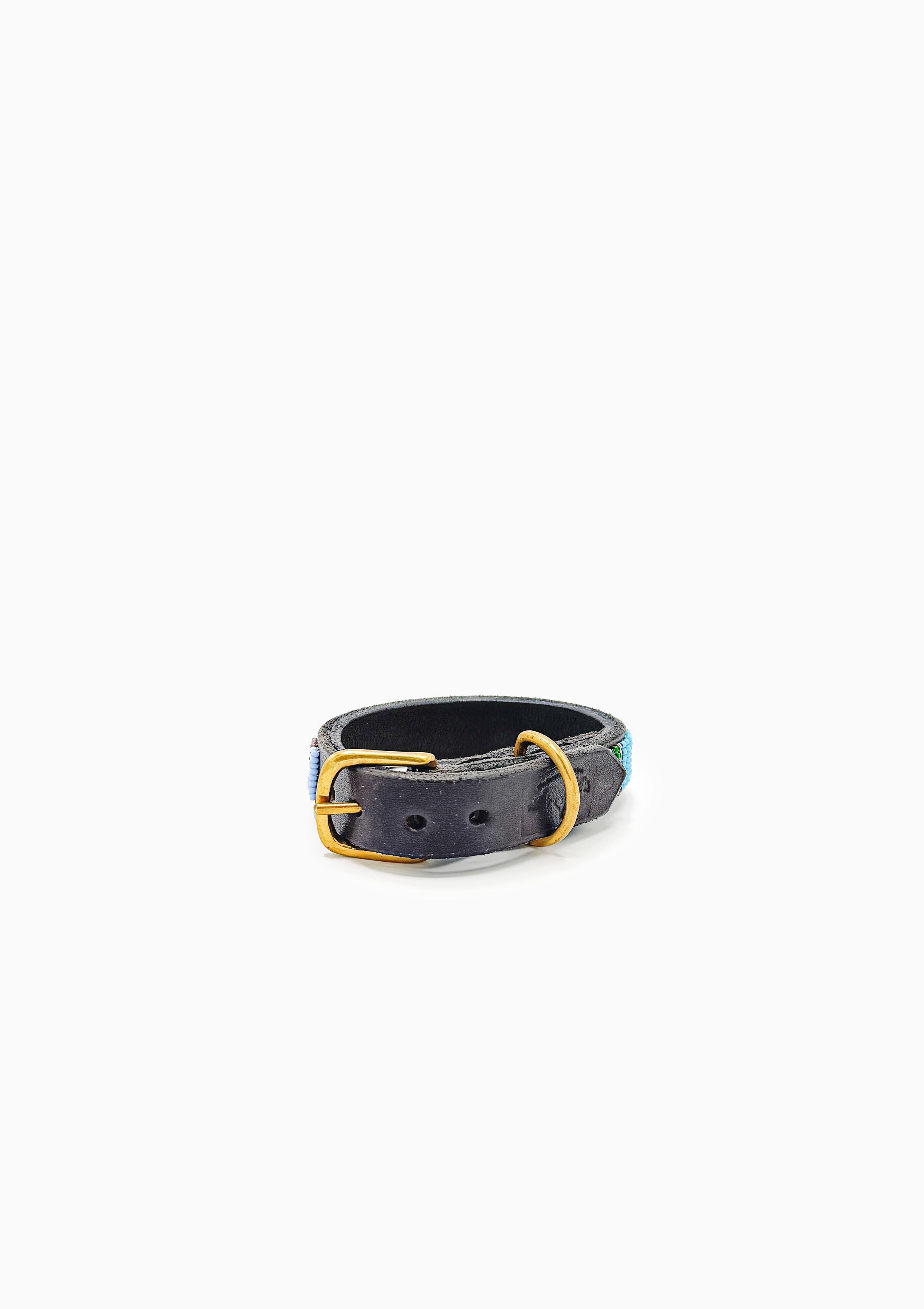 Jacaranda Beaded Dog Collar | 10" Standard