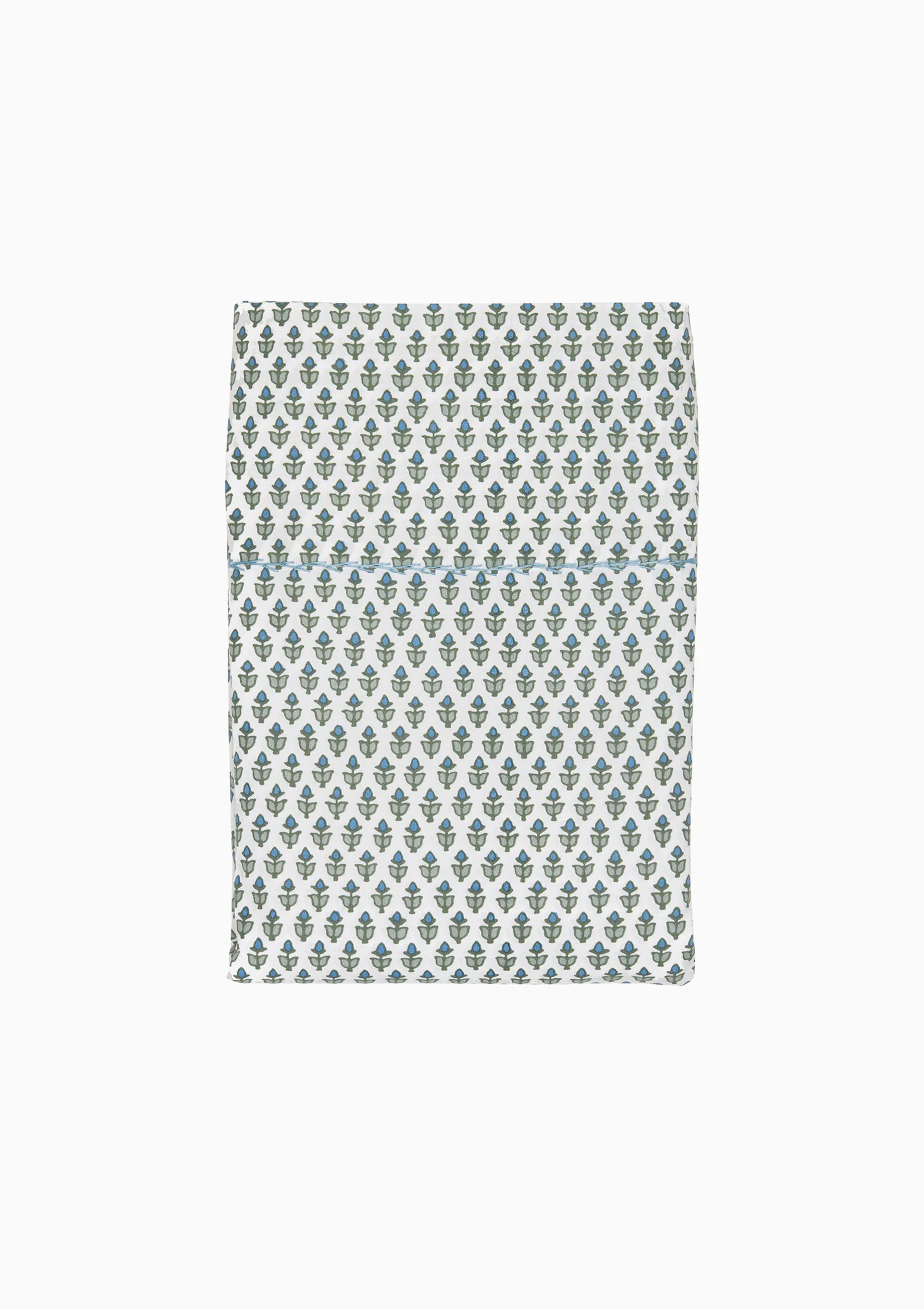 Cala Organic Sheet King Fitted | Sage