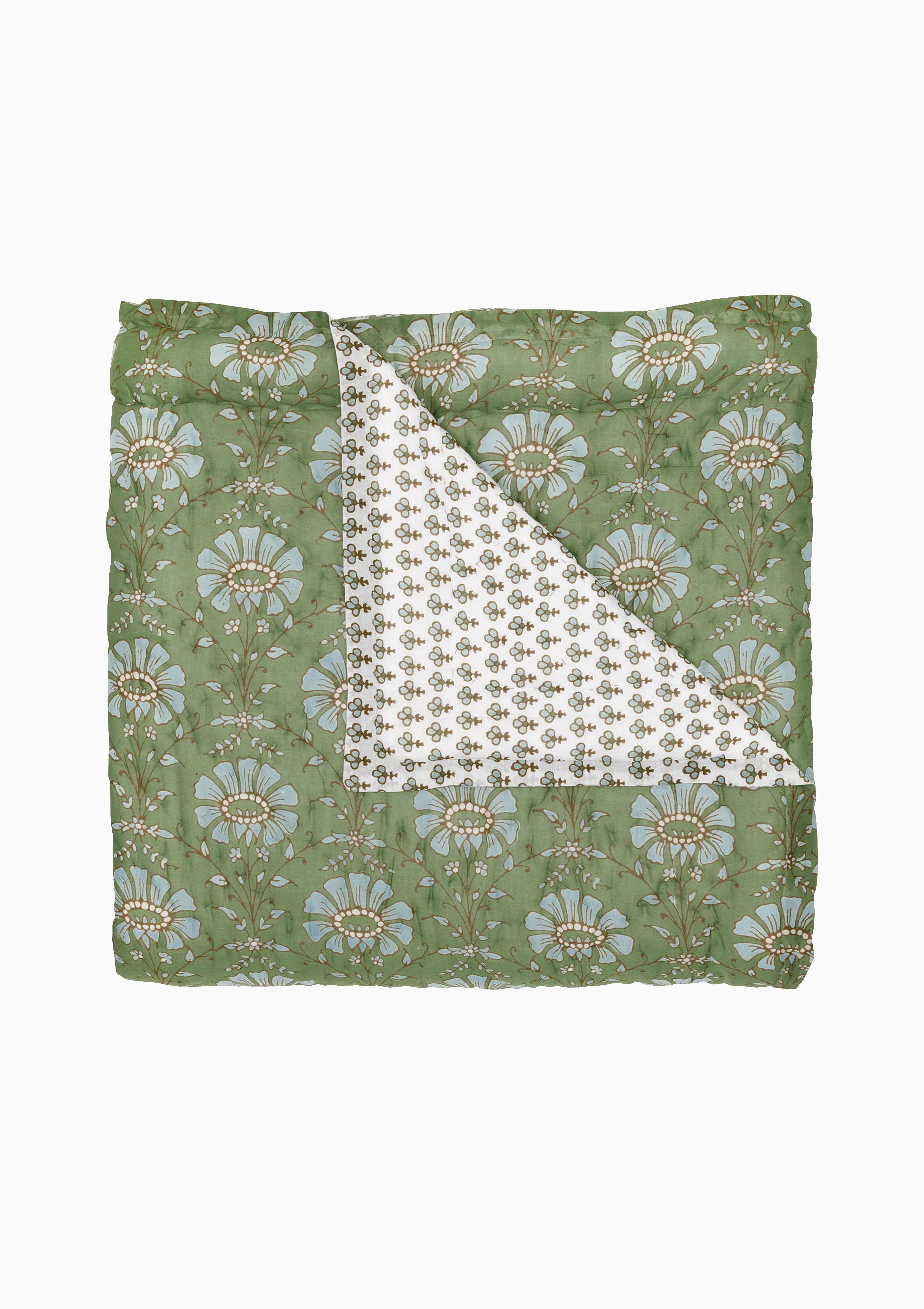 Jeeva Coverlet King | Sage