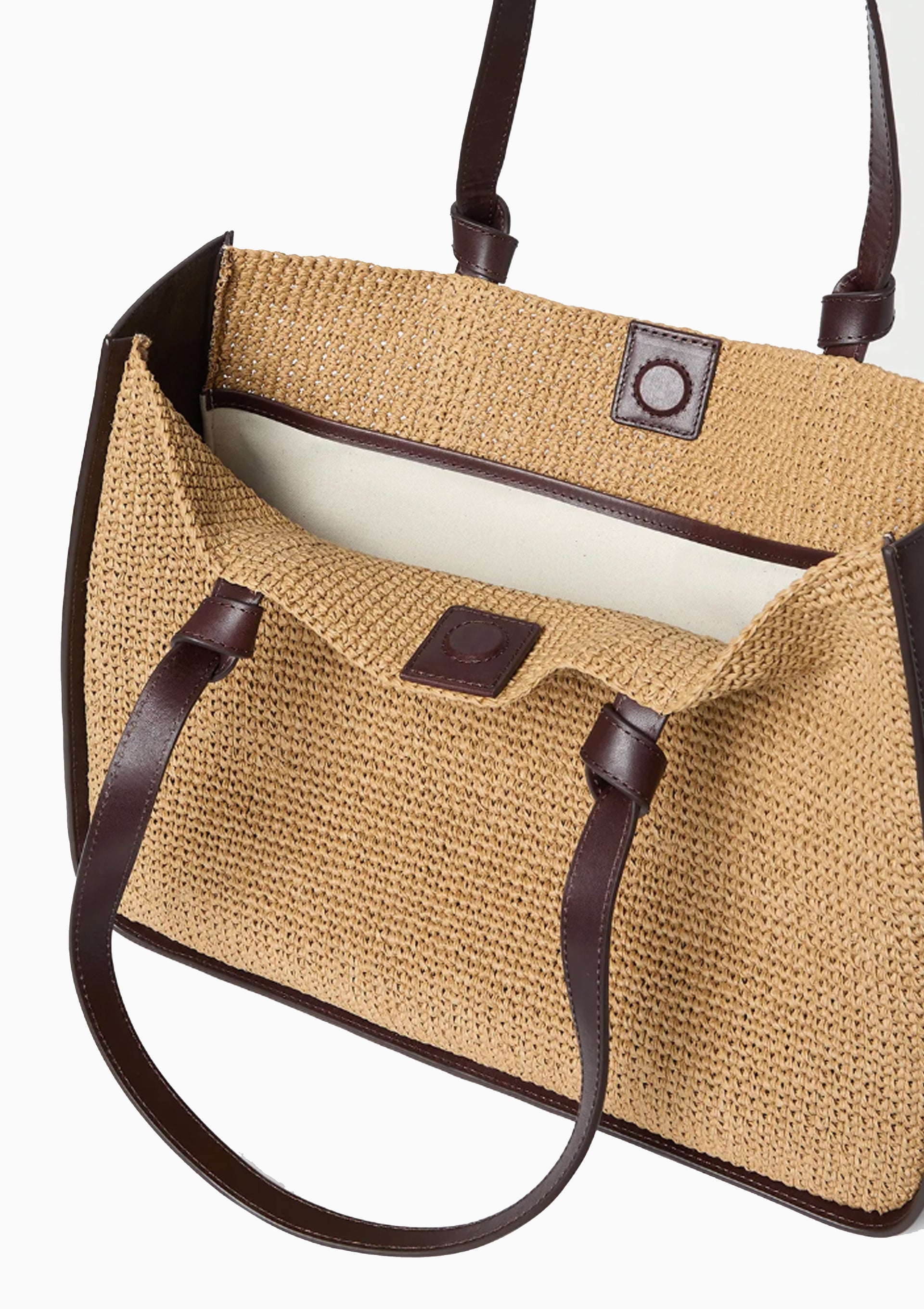 Myra Crochet Tote | Brown/Espresso